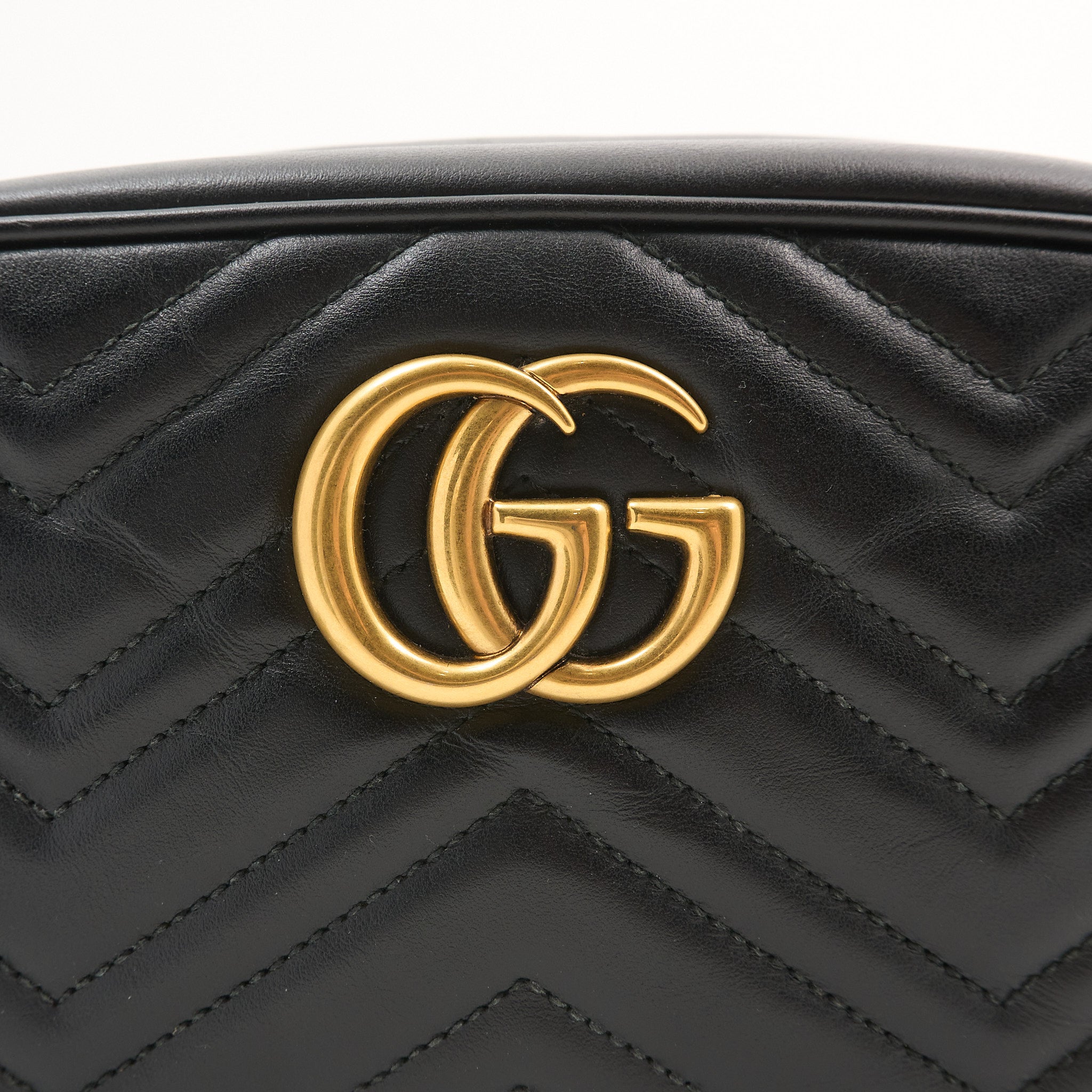 Gucci GG Marmont Black Camera Bag