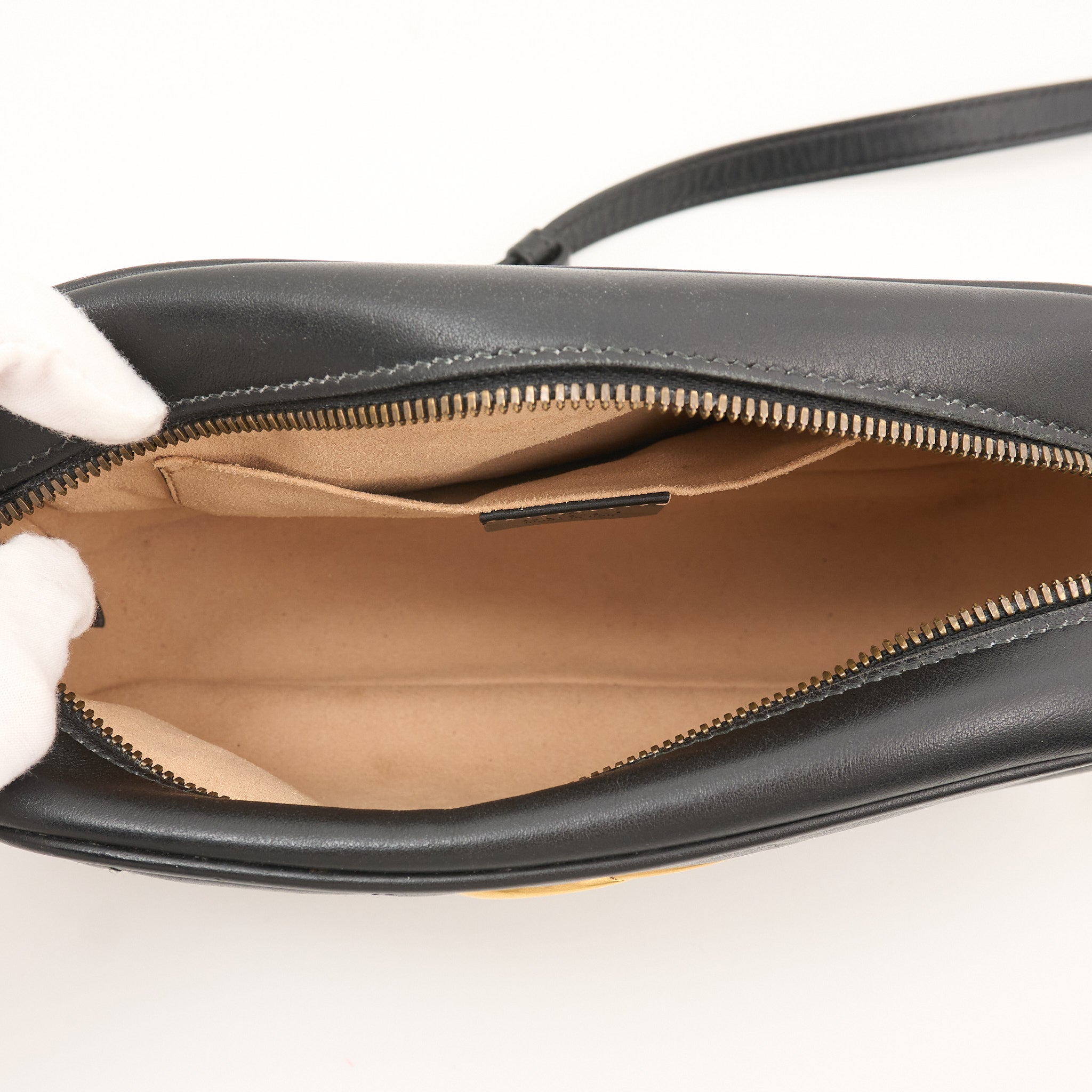 Gucci GG Marmont Matelassé Black Bag