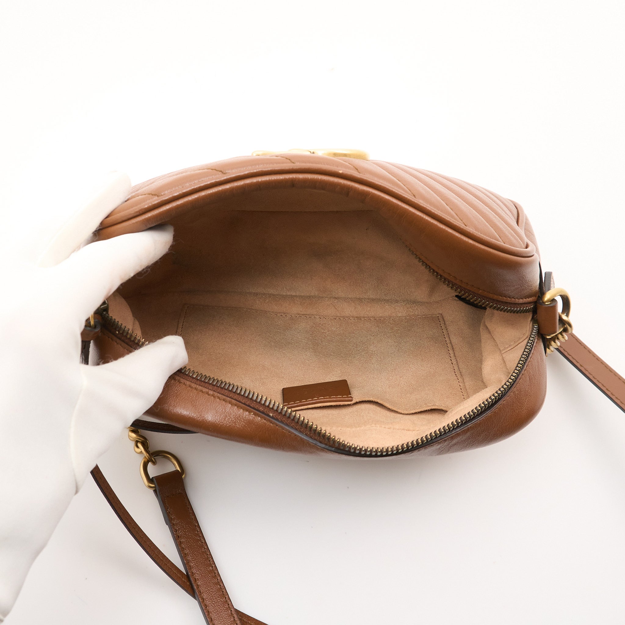 Gucci GG Marmont Brown Bag