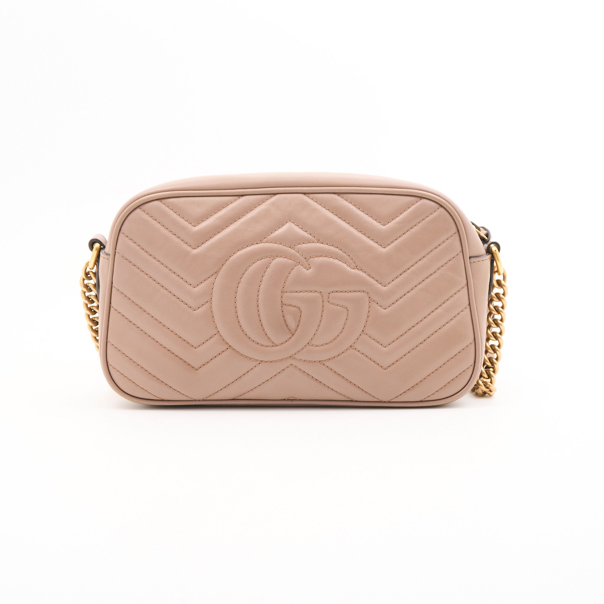 Gucci GG Marmont Dusty Beige Marmont Matelassé Bag