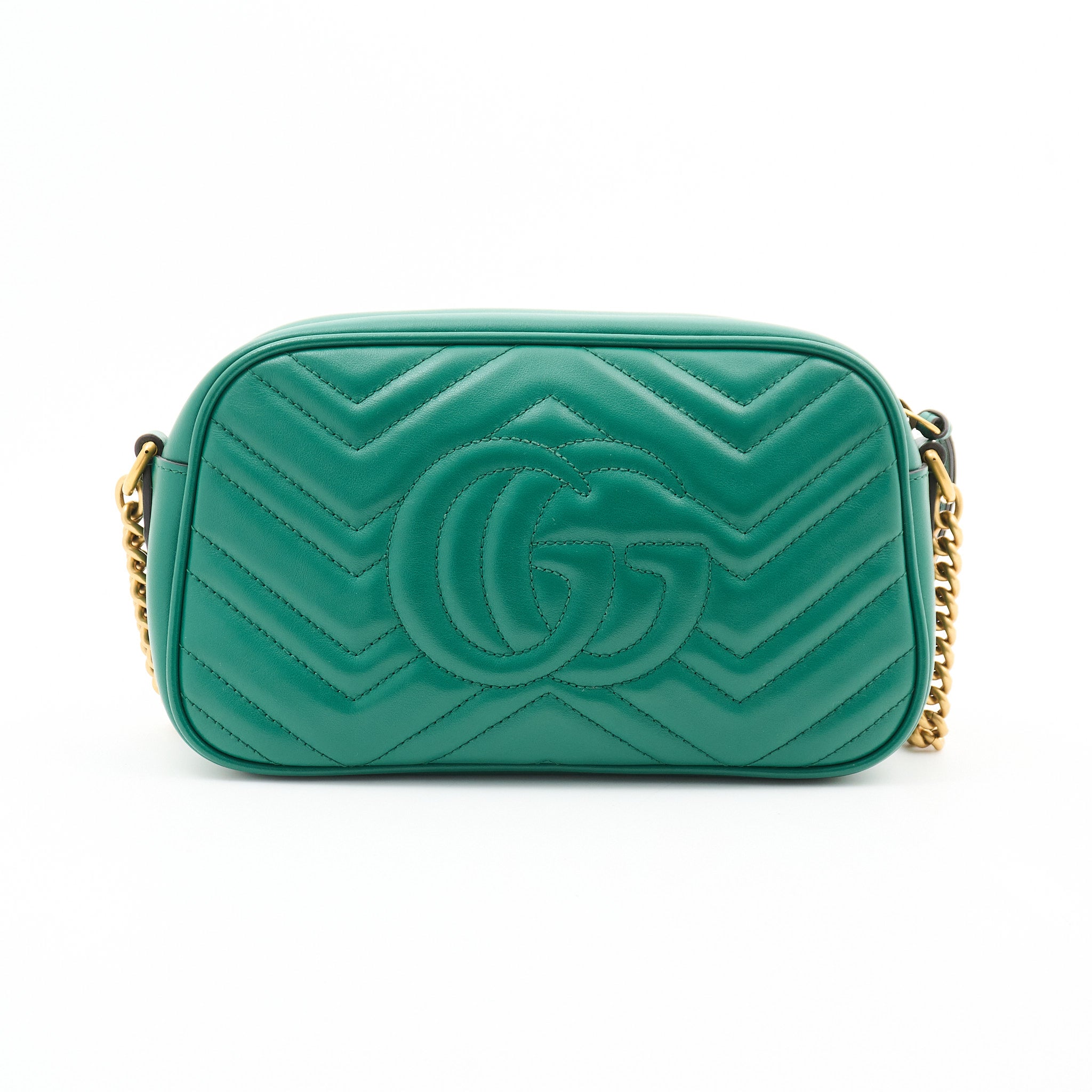 Gucci GG Marmont Green Marmont Matelassé Bag