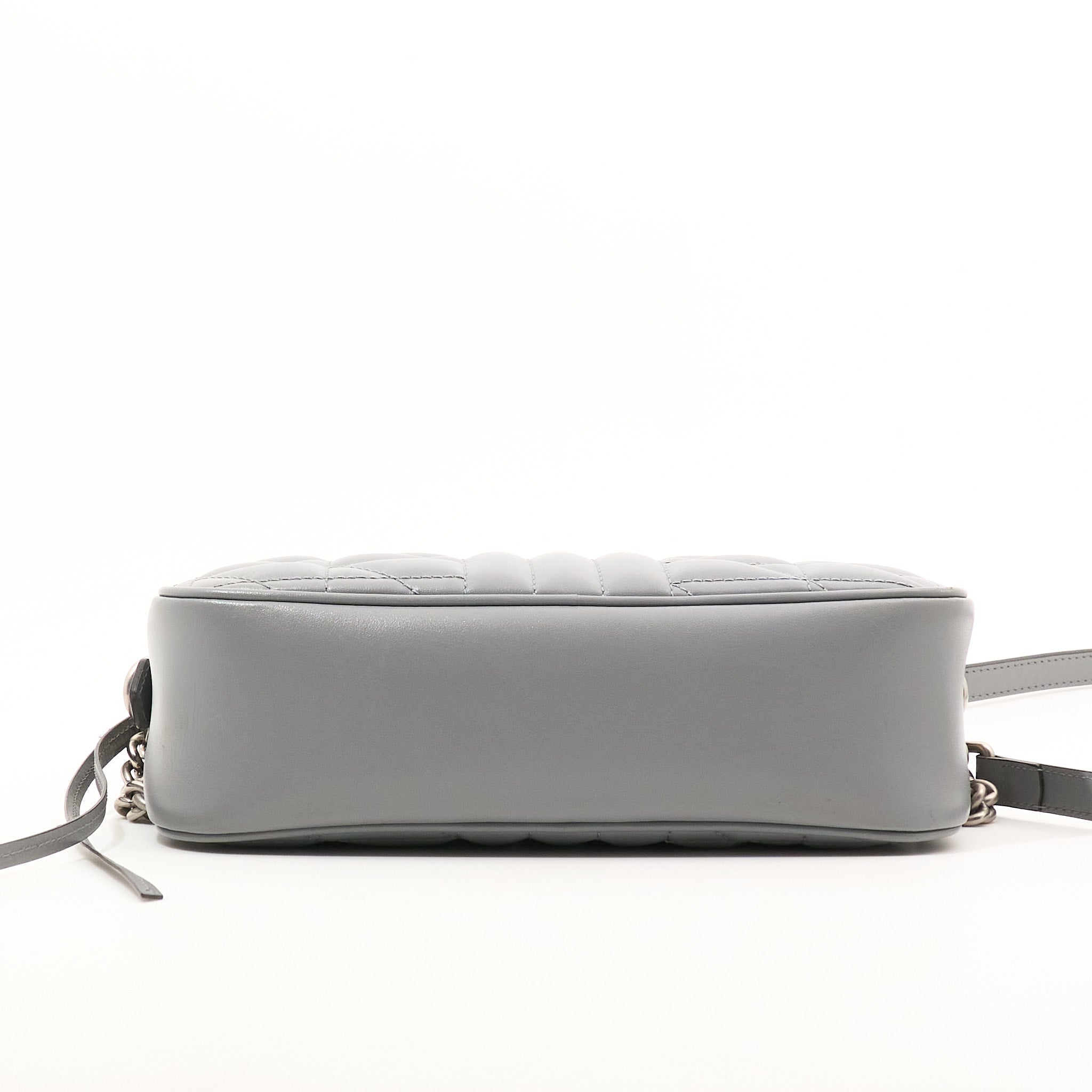 Gucci GG Marmont Grey Marmont Matelassé Bag