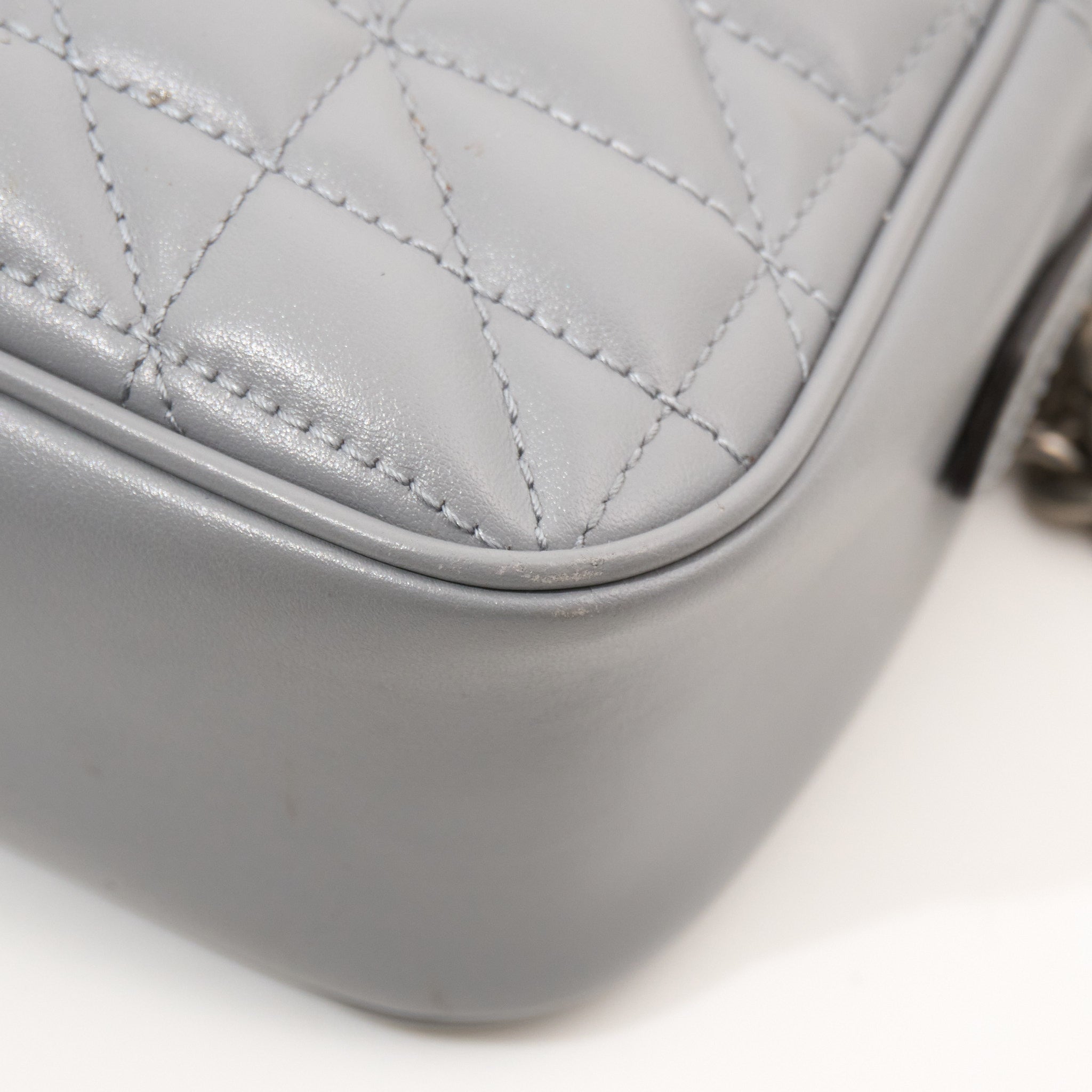 Gucci GG Marmont Grey Marmont Matelassé Bag