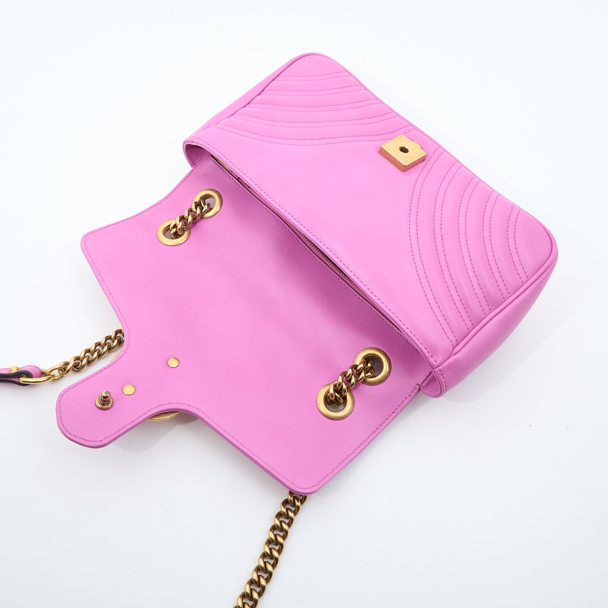 Gucci GG Marmont Shoulder Bag Candy Mousse