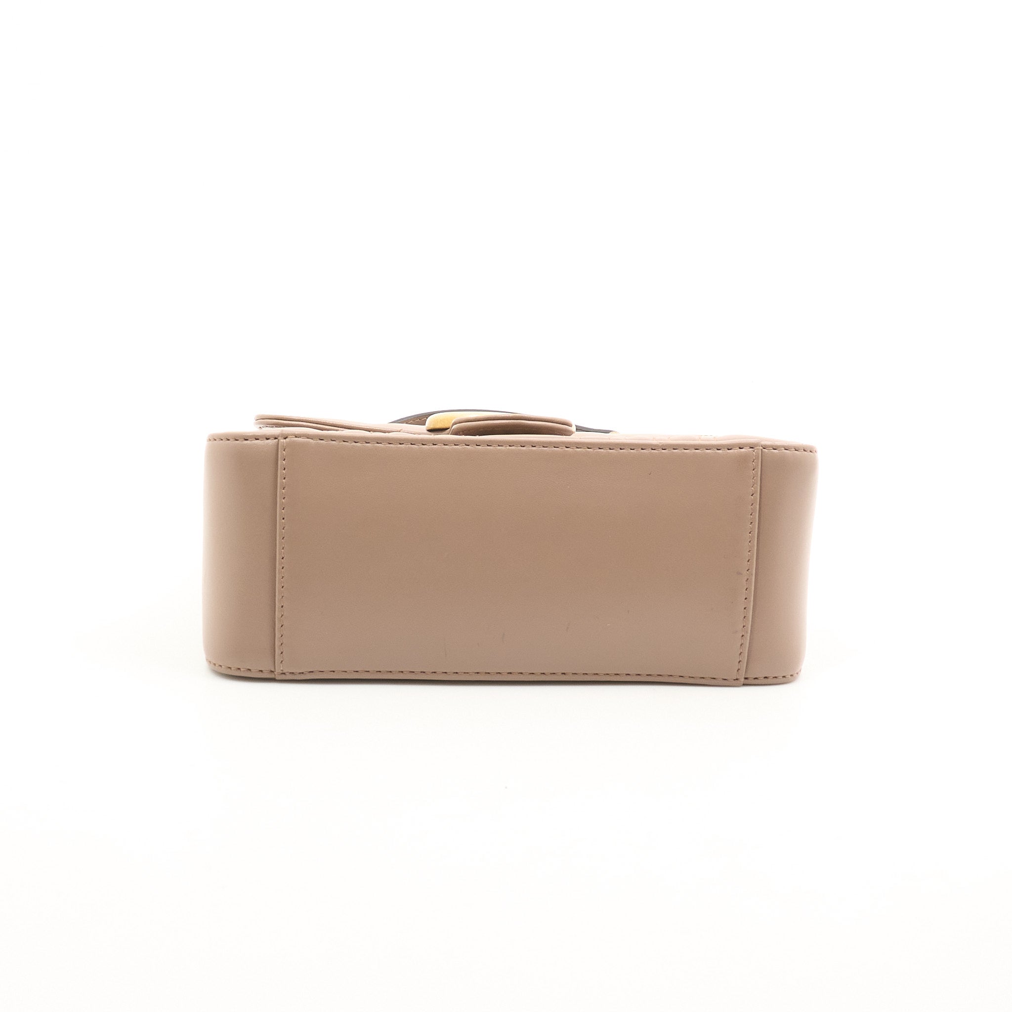 Gucci GG Marmont Small Top Handle Bag in Nude