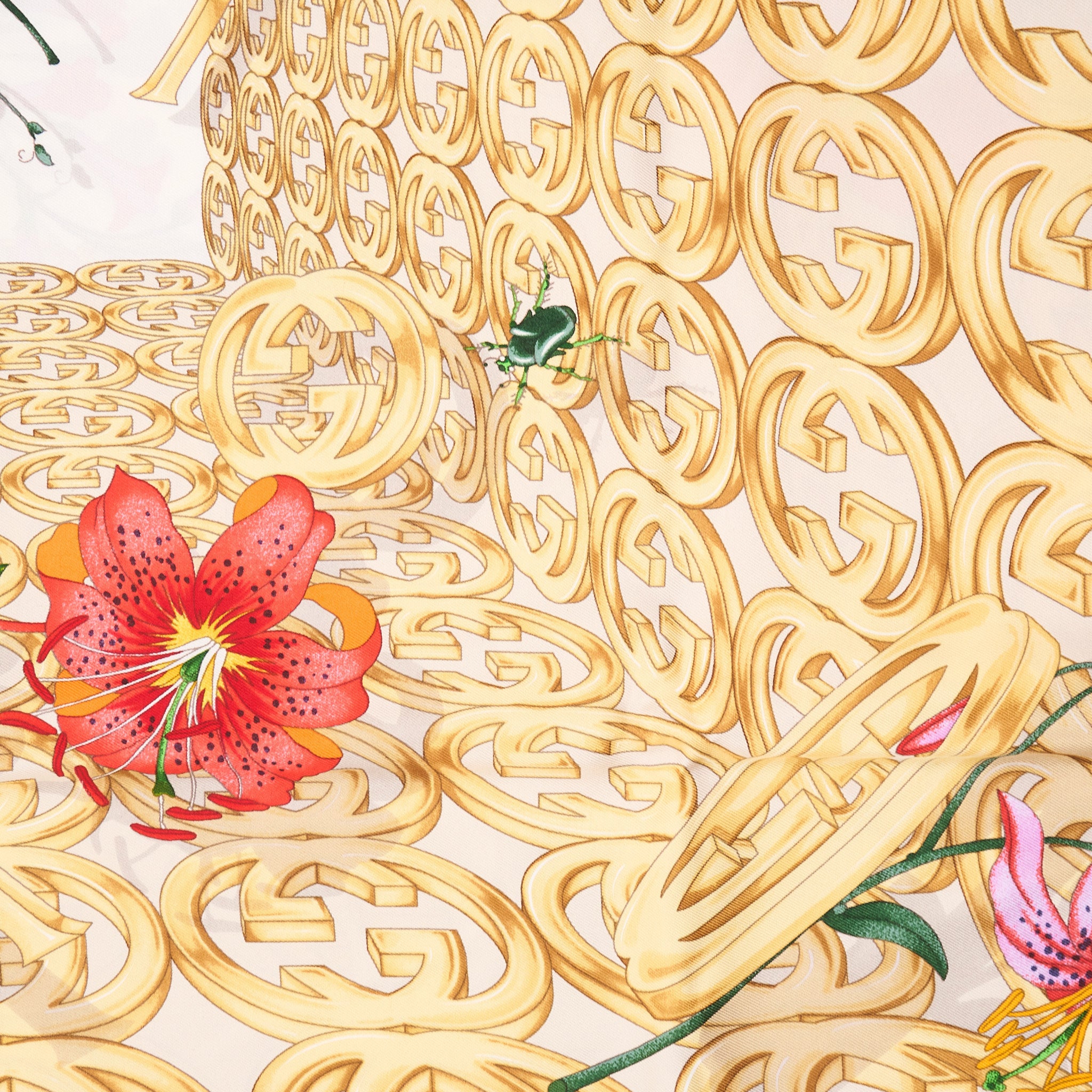 Gucci GG Silk Scarf