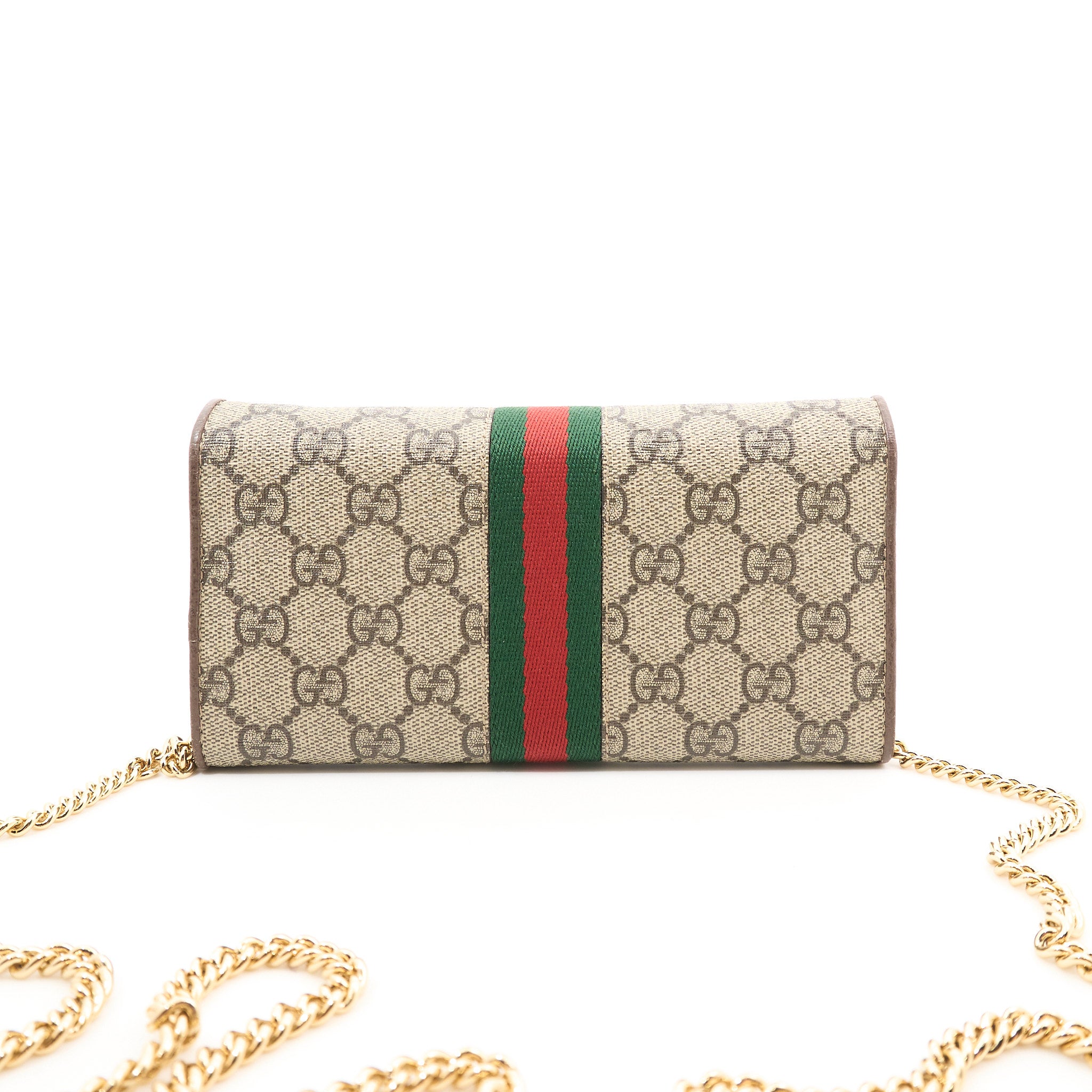 Gucci GG Supreme Wallet on Chain