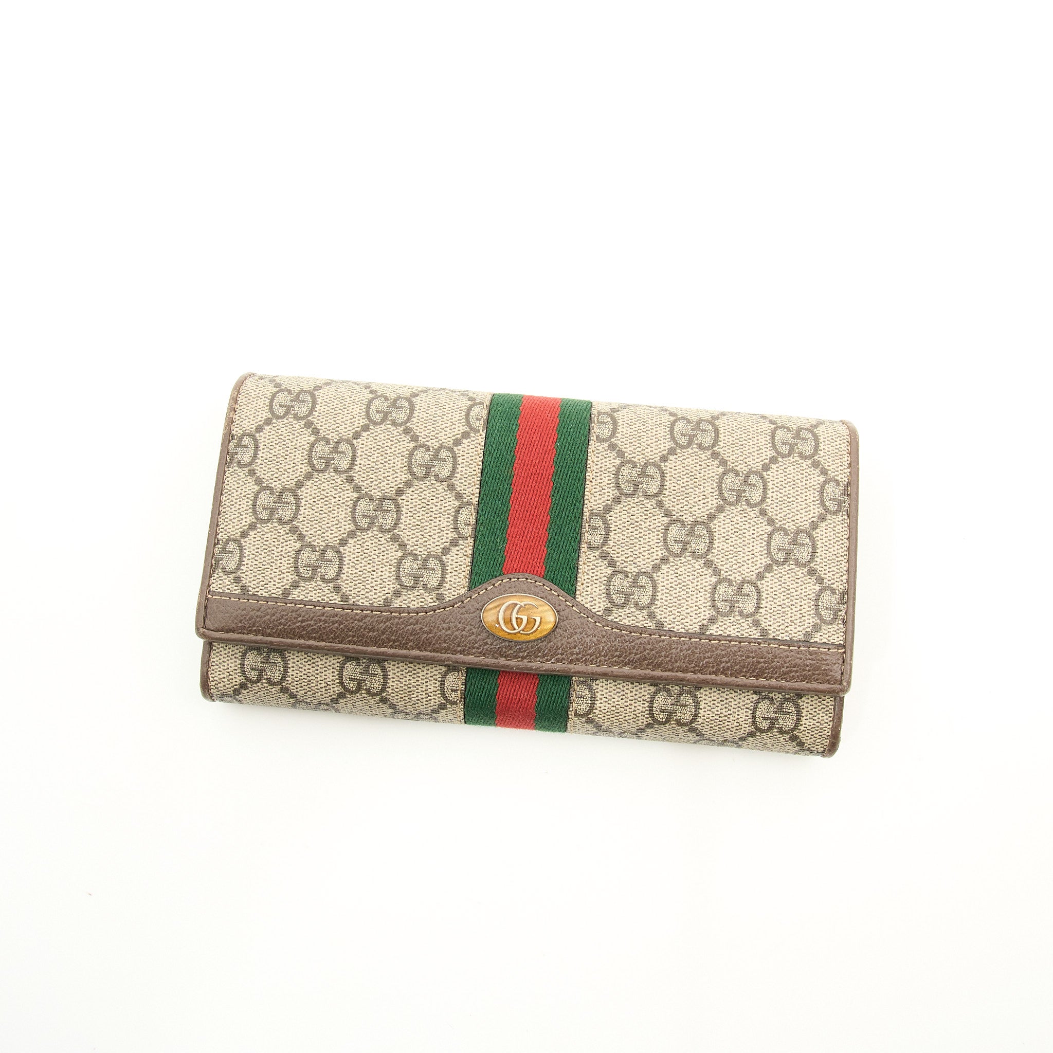 Gucci GG Supreme Wallet on Chain