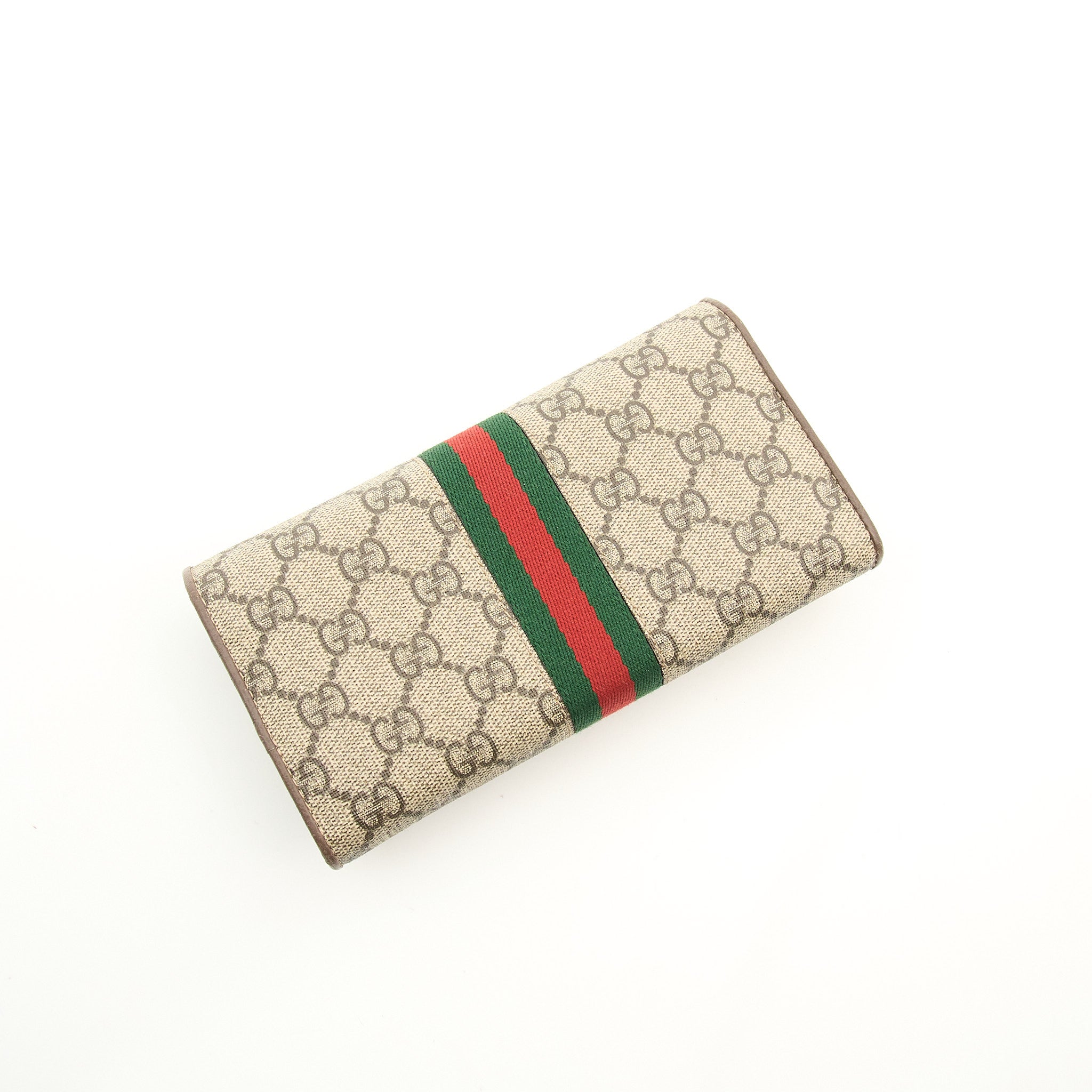 Gucci GG Supreme Wallet on Chain