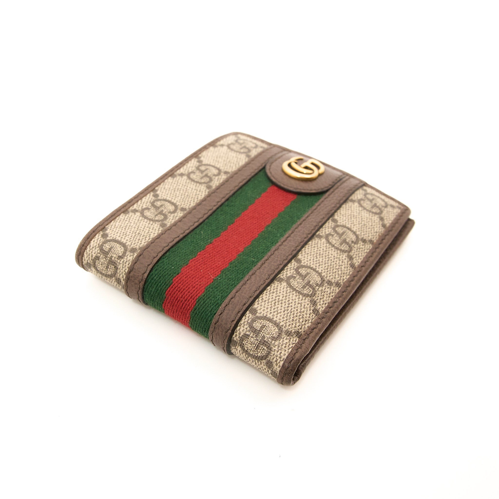 Gucci GG Supreme Web Bifold Wallet