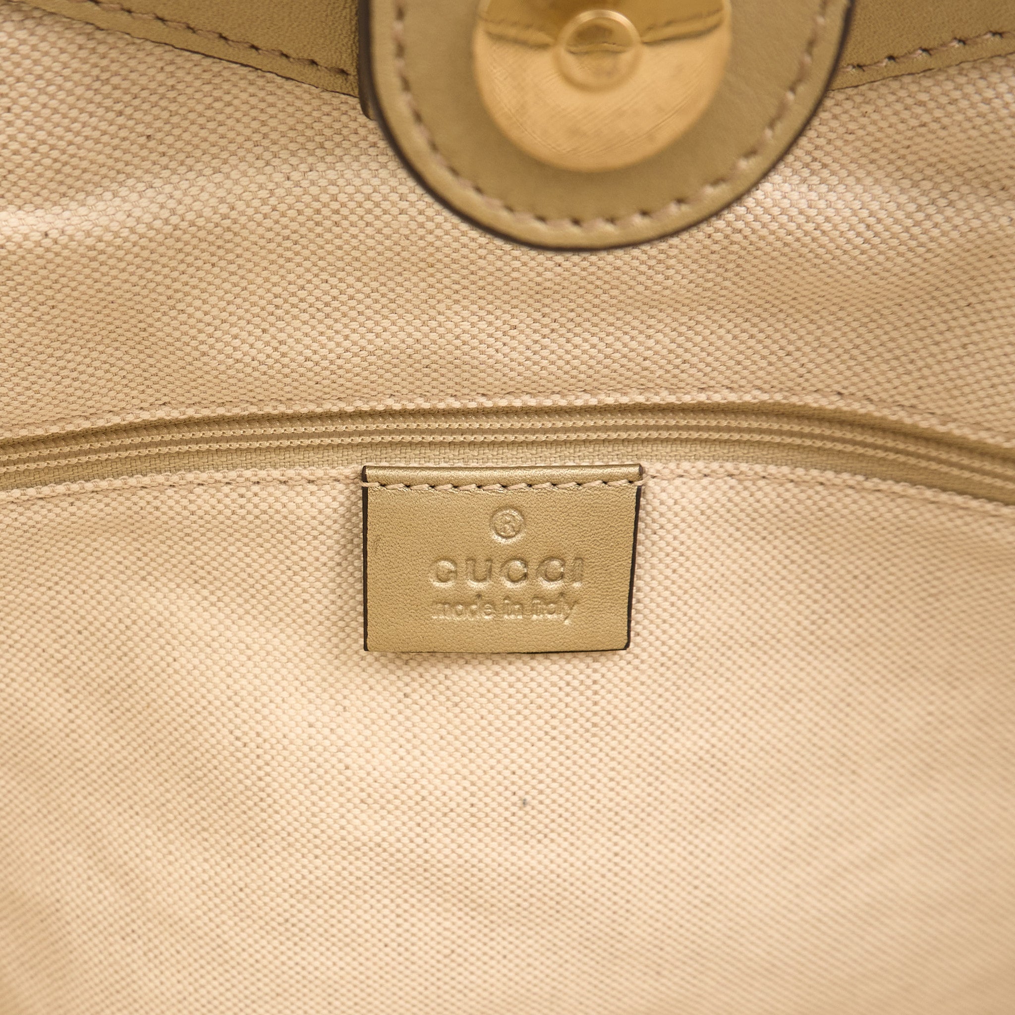 Gucci Gold Medium Sukey Bag