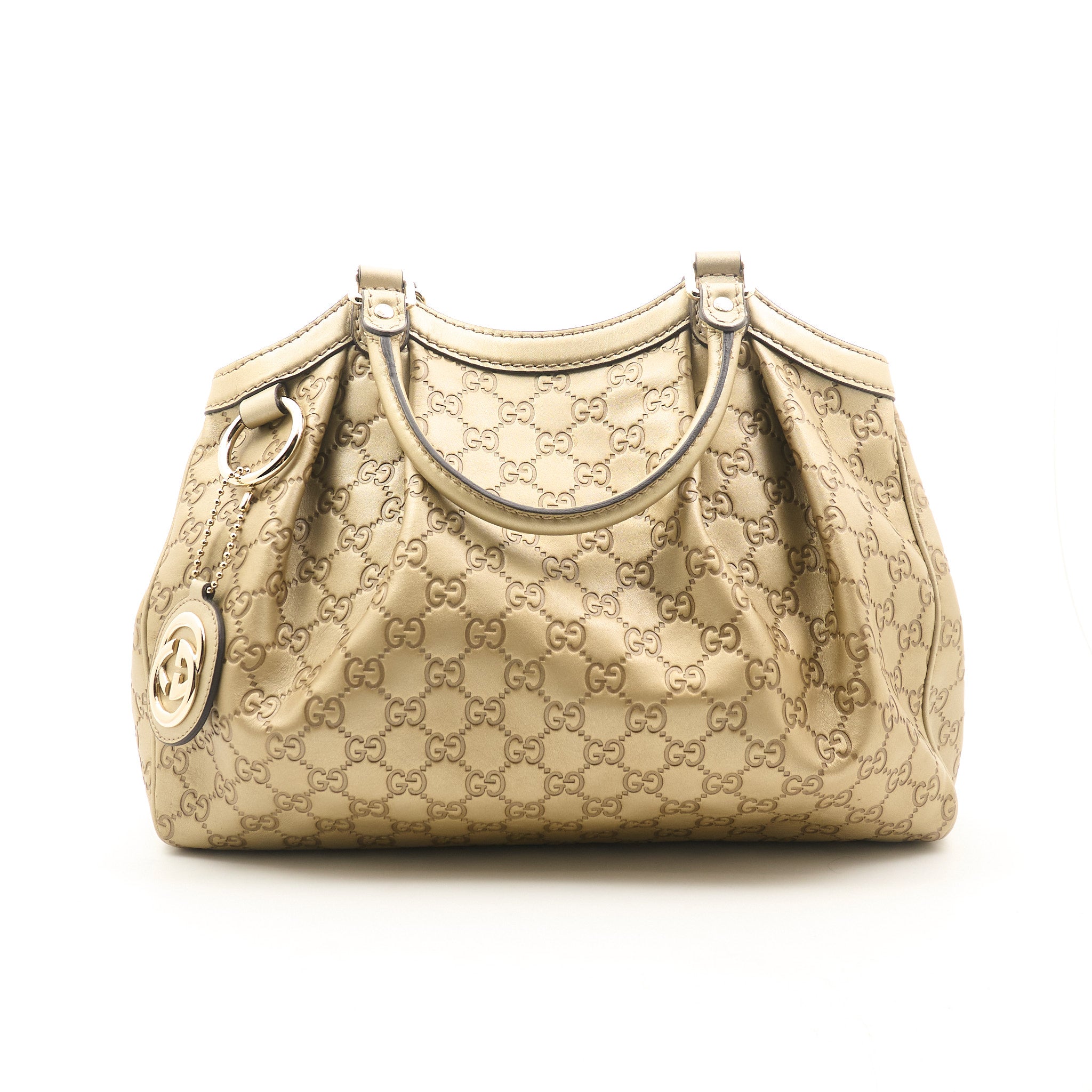 Gucci Gold Medium Sukey Bag