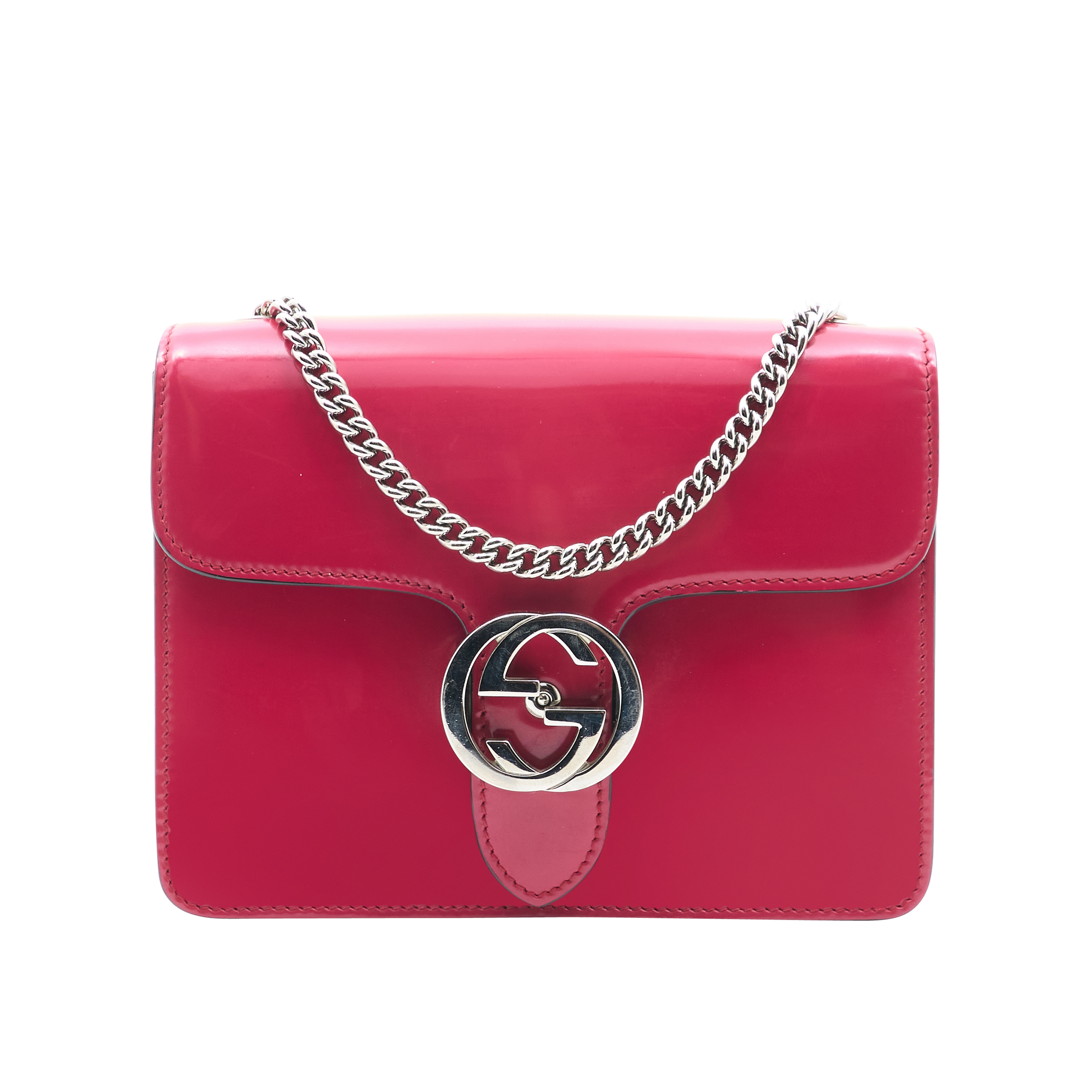 Gucci Interlocking G Crossbody Petunia Bag