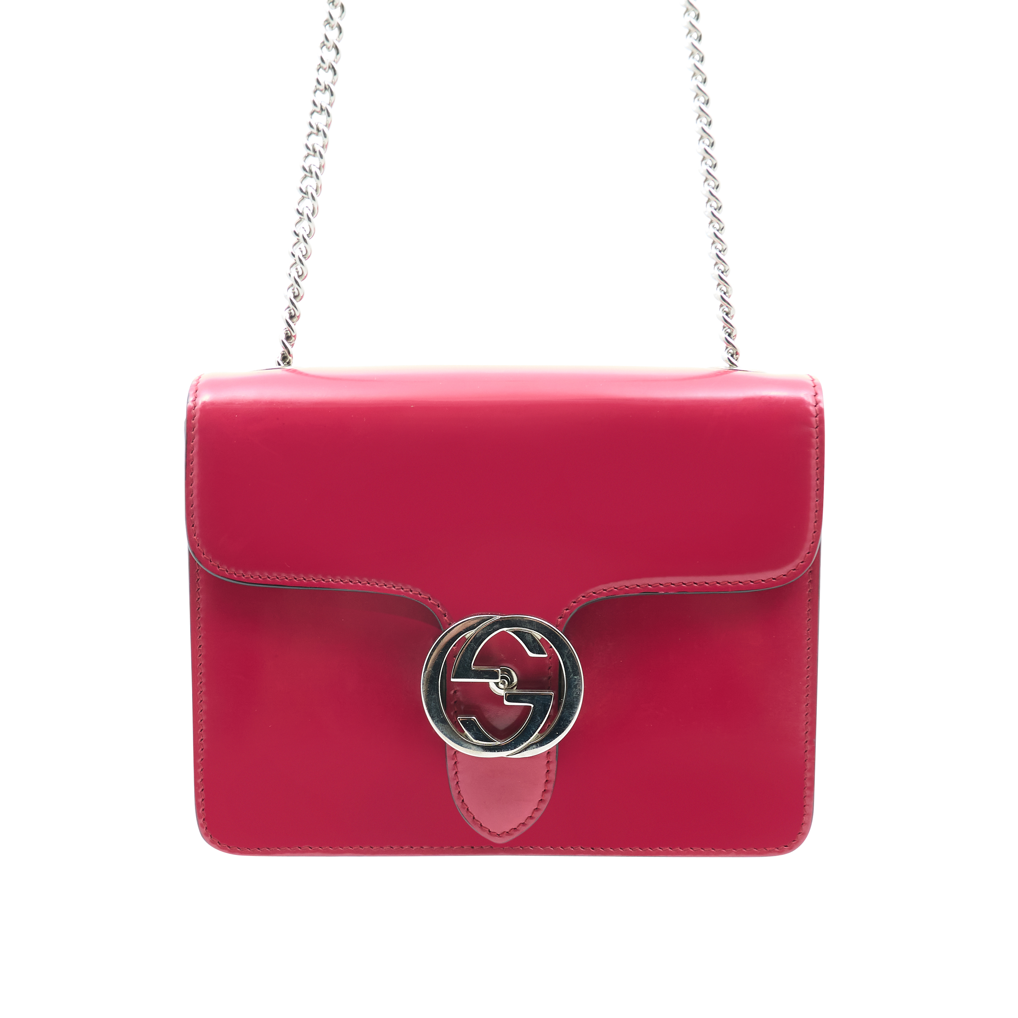 Gucci Interlocking G Crossbody Petunia Bag