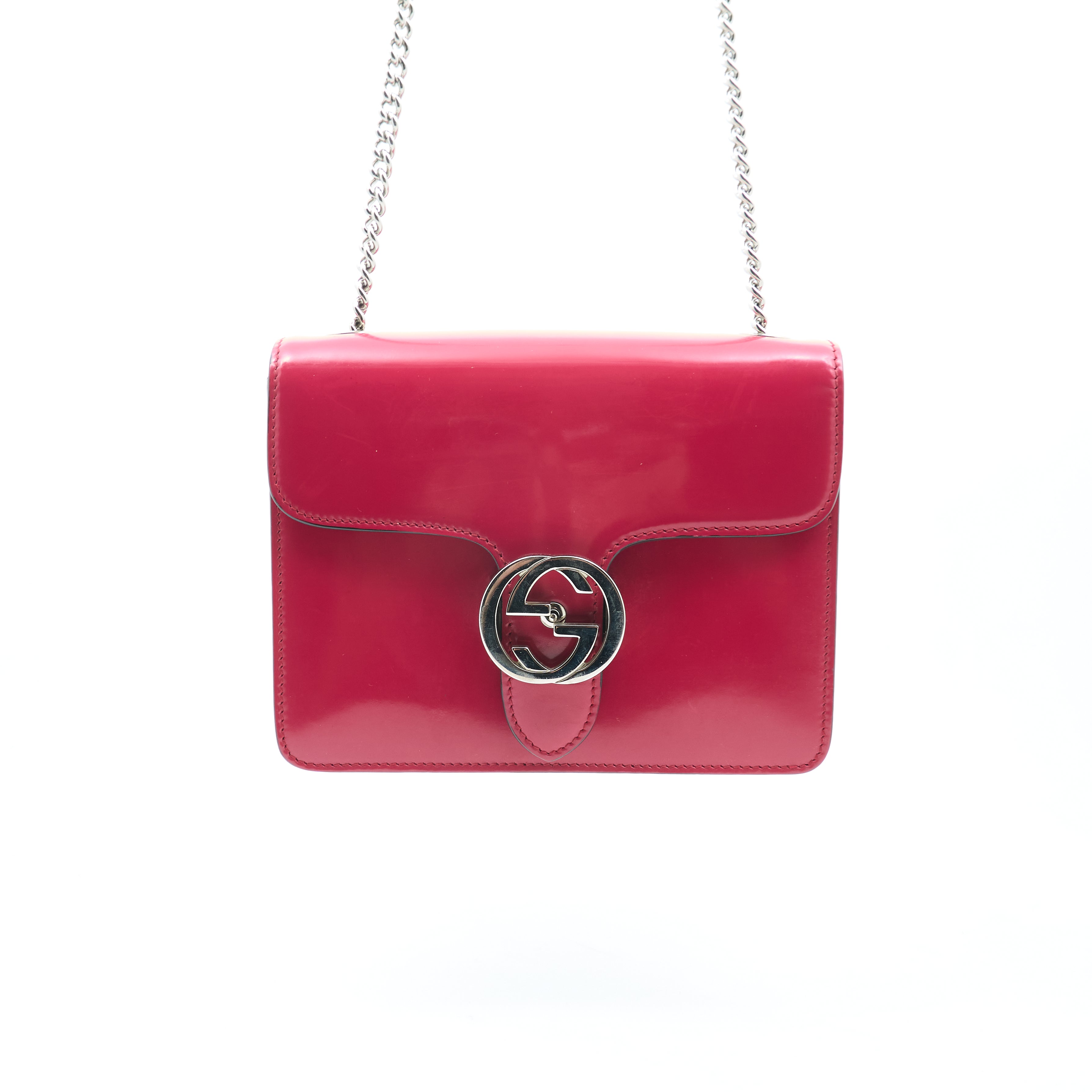 Gucci Interlocking G Crossbody Petunia Bag
