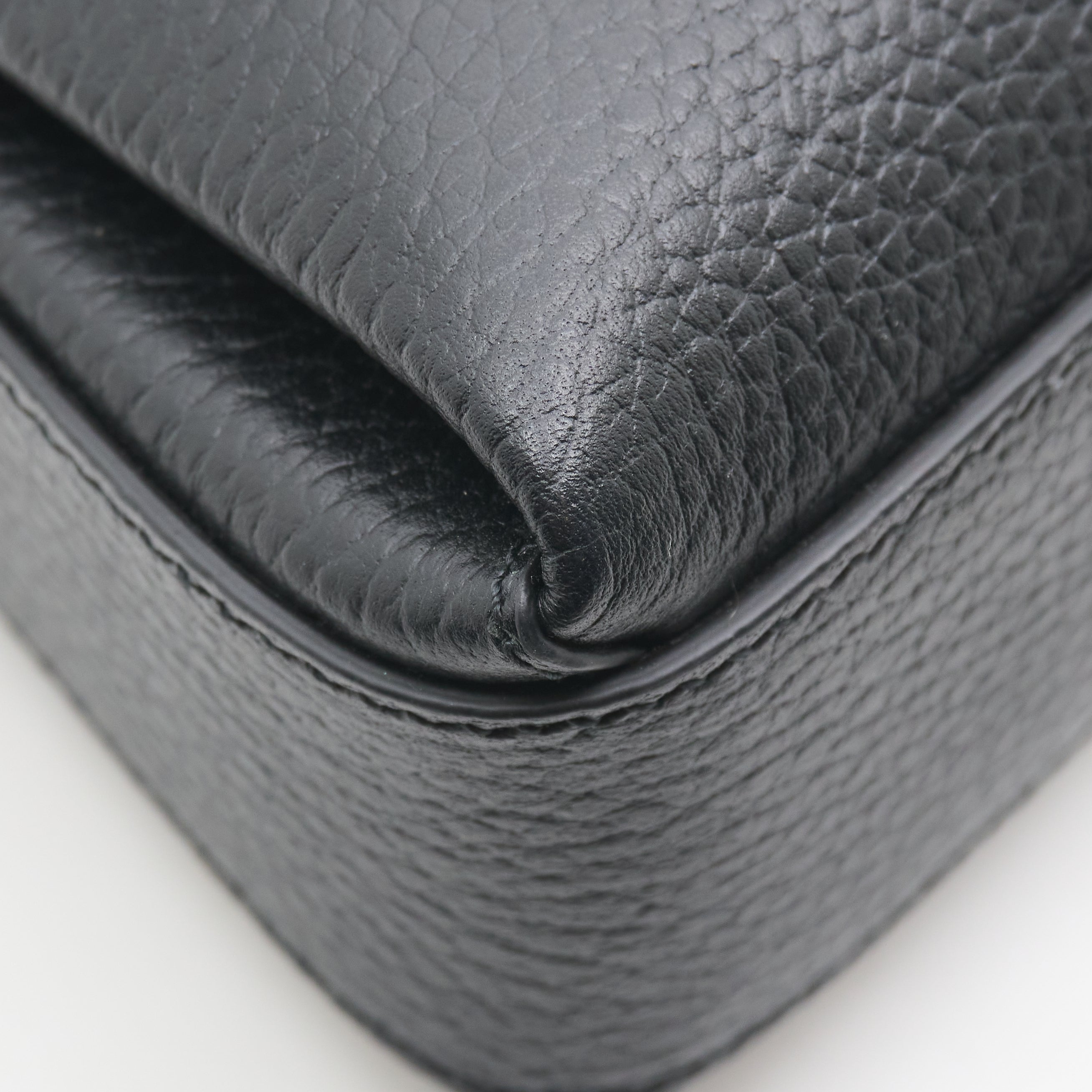 Gucci Interlocking G Small Black Crossbody Bag