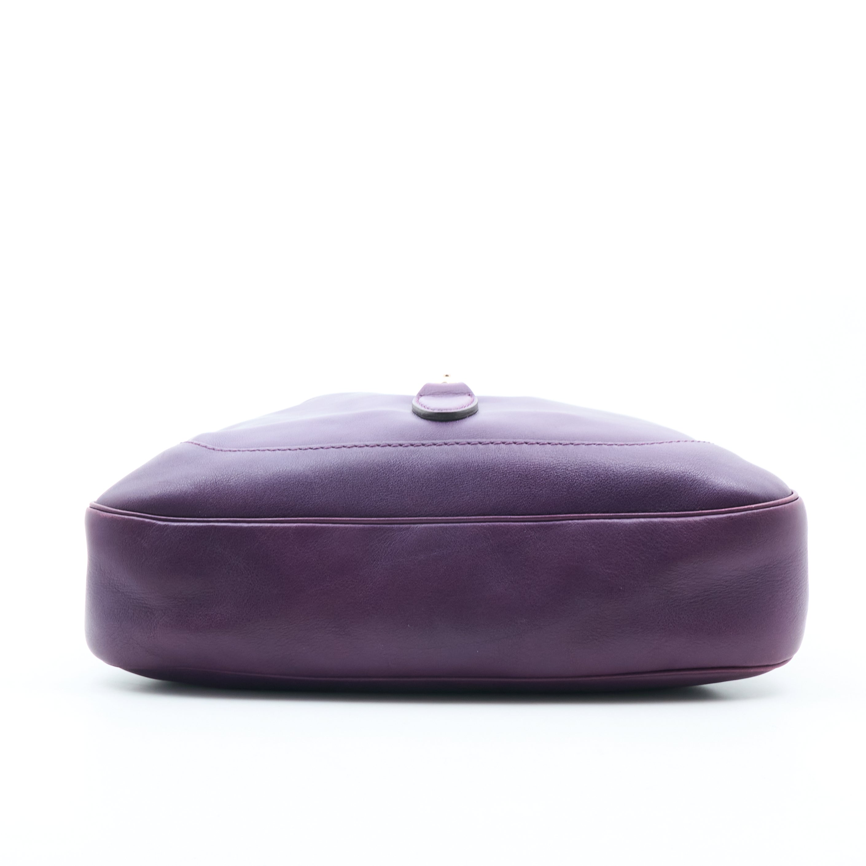 Gucci Jackie Purple Shoulder Bag