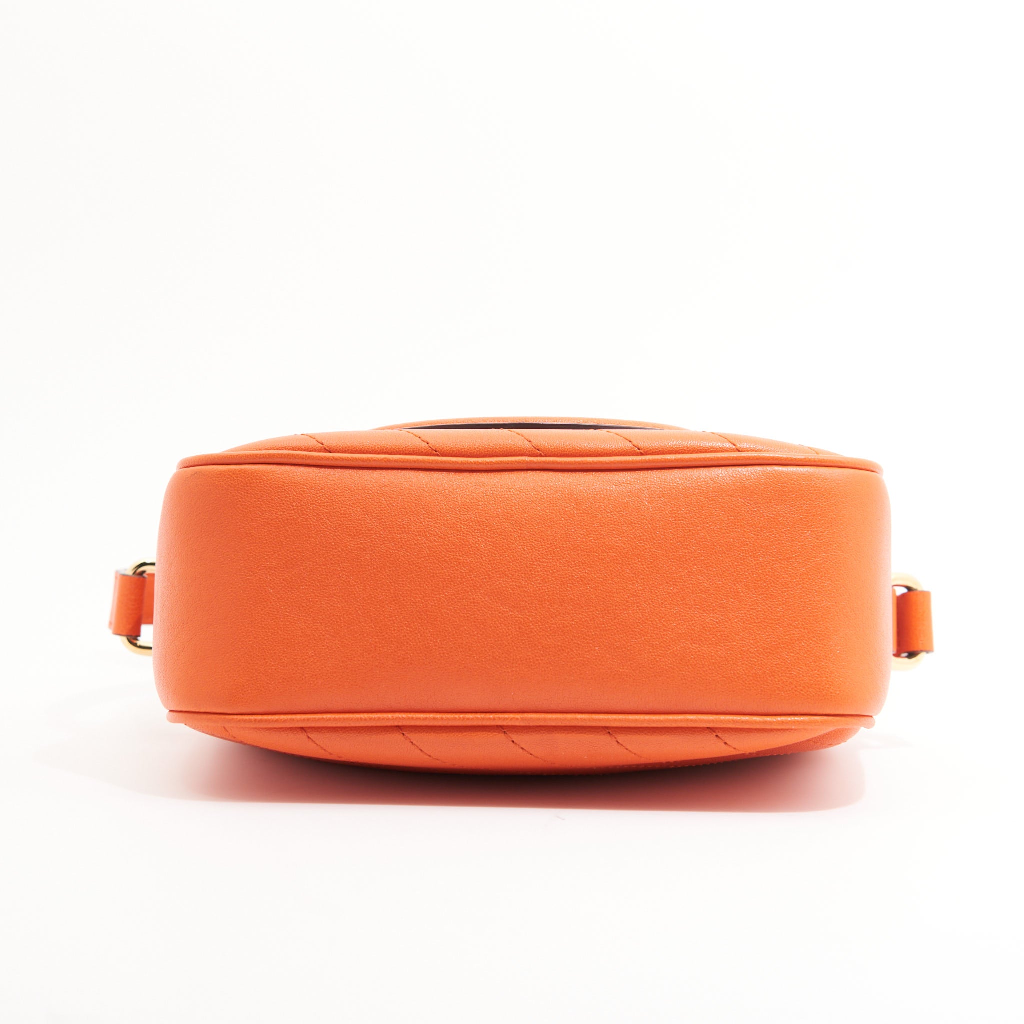 Gucci Leather Blondie Small in Orange