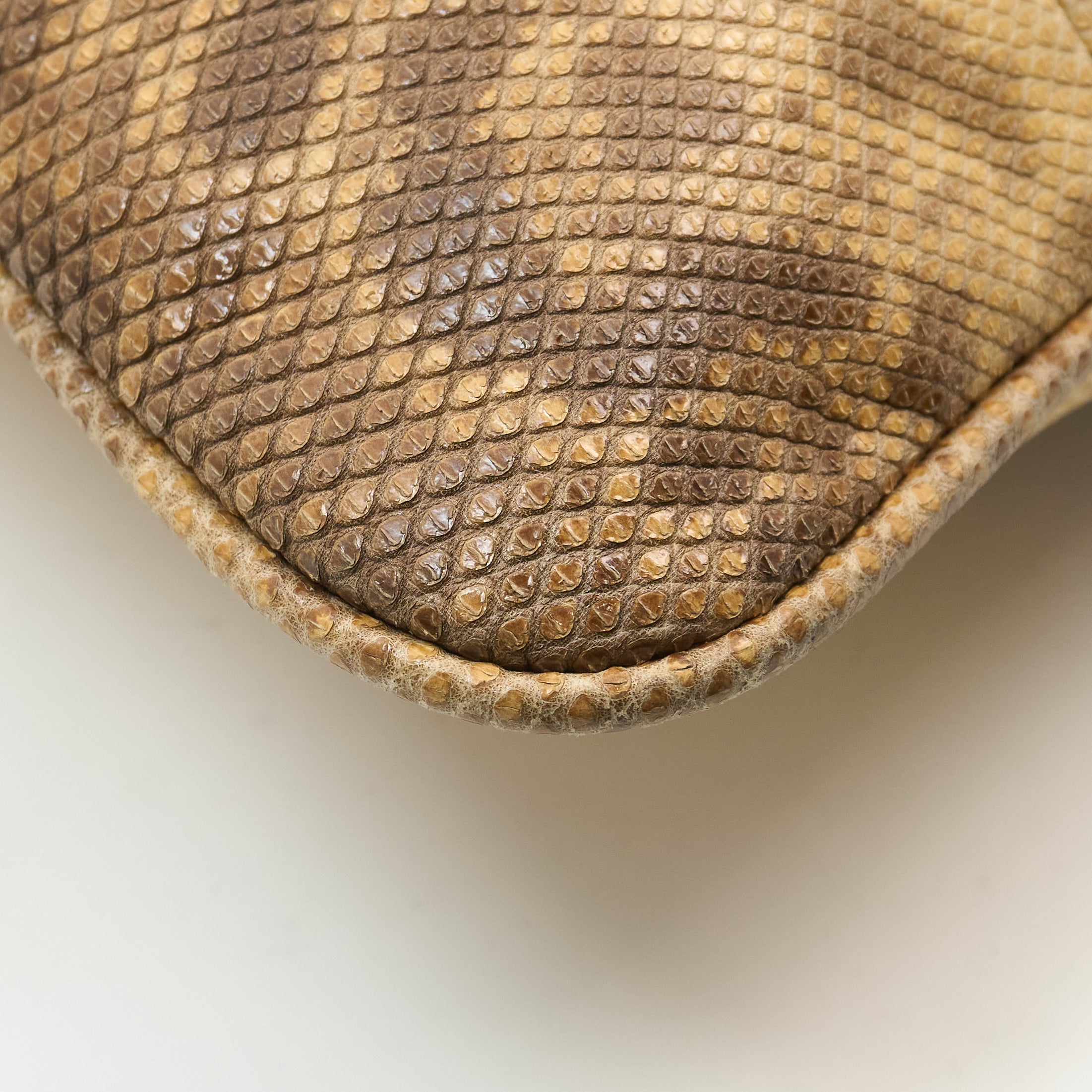 Gucci Python Drawstring Shoulder Bag