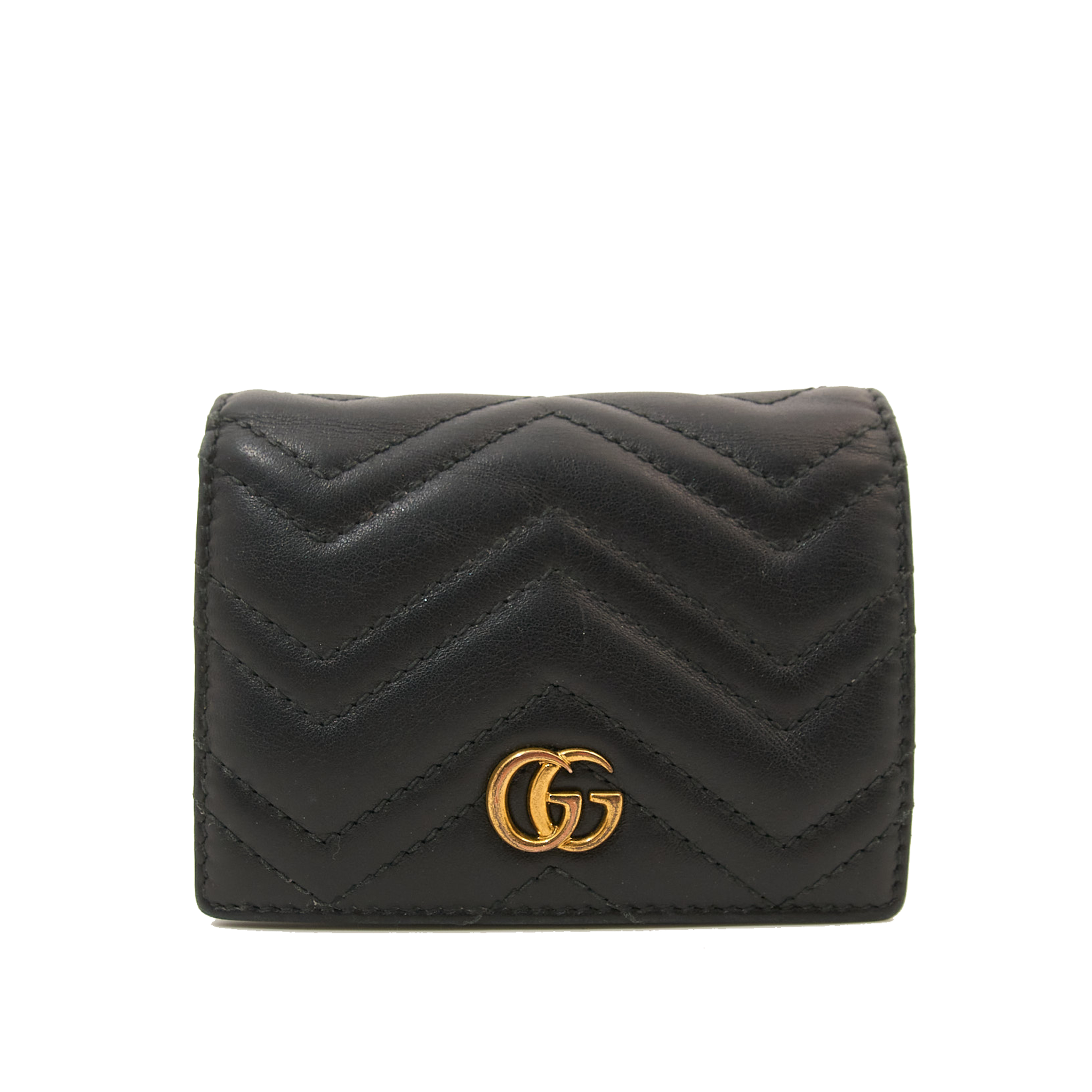 Gucci Marmont Black Leather Wallet