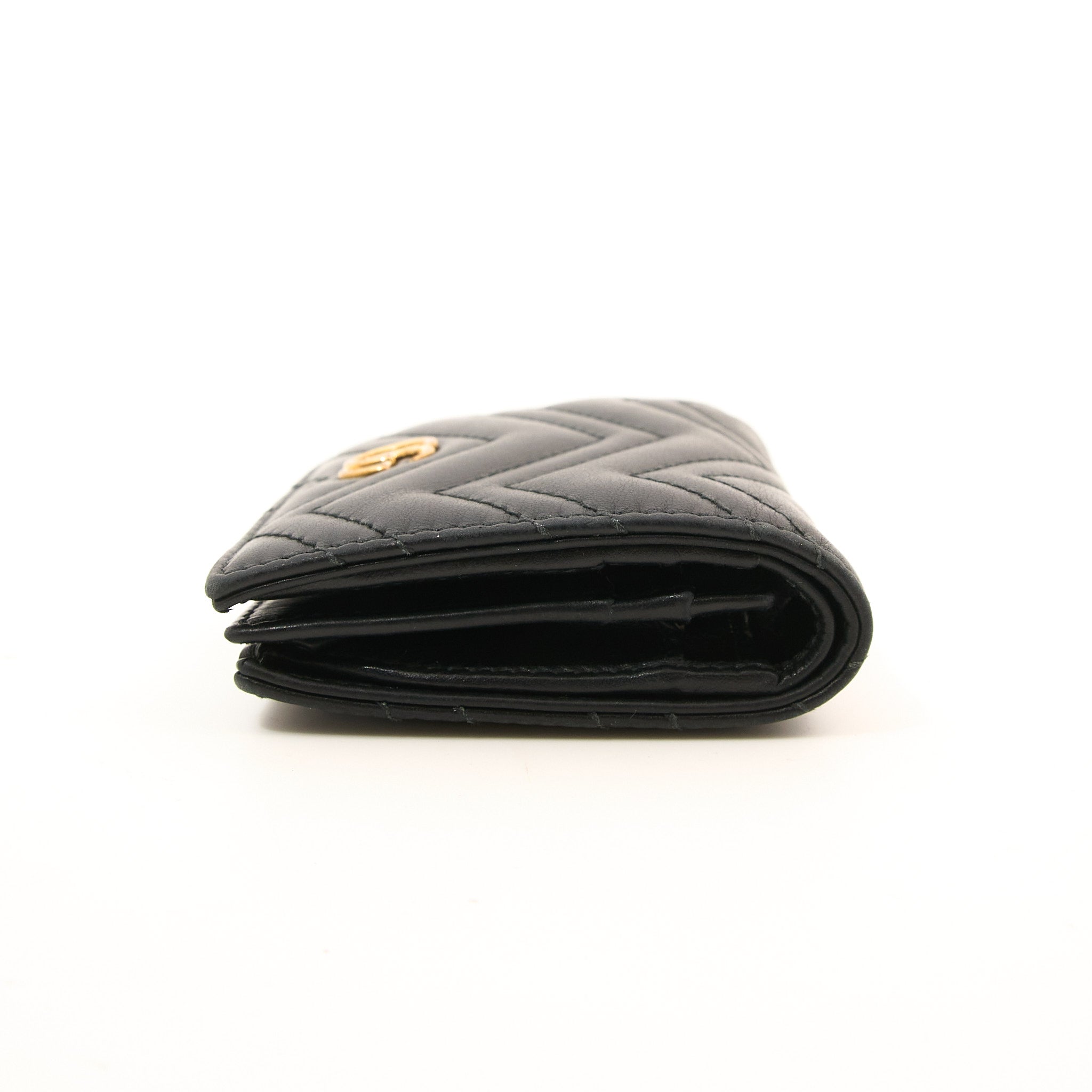 Gucci Marmont Black Leather Wallet