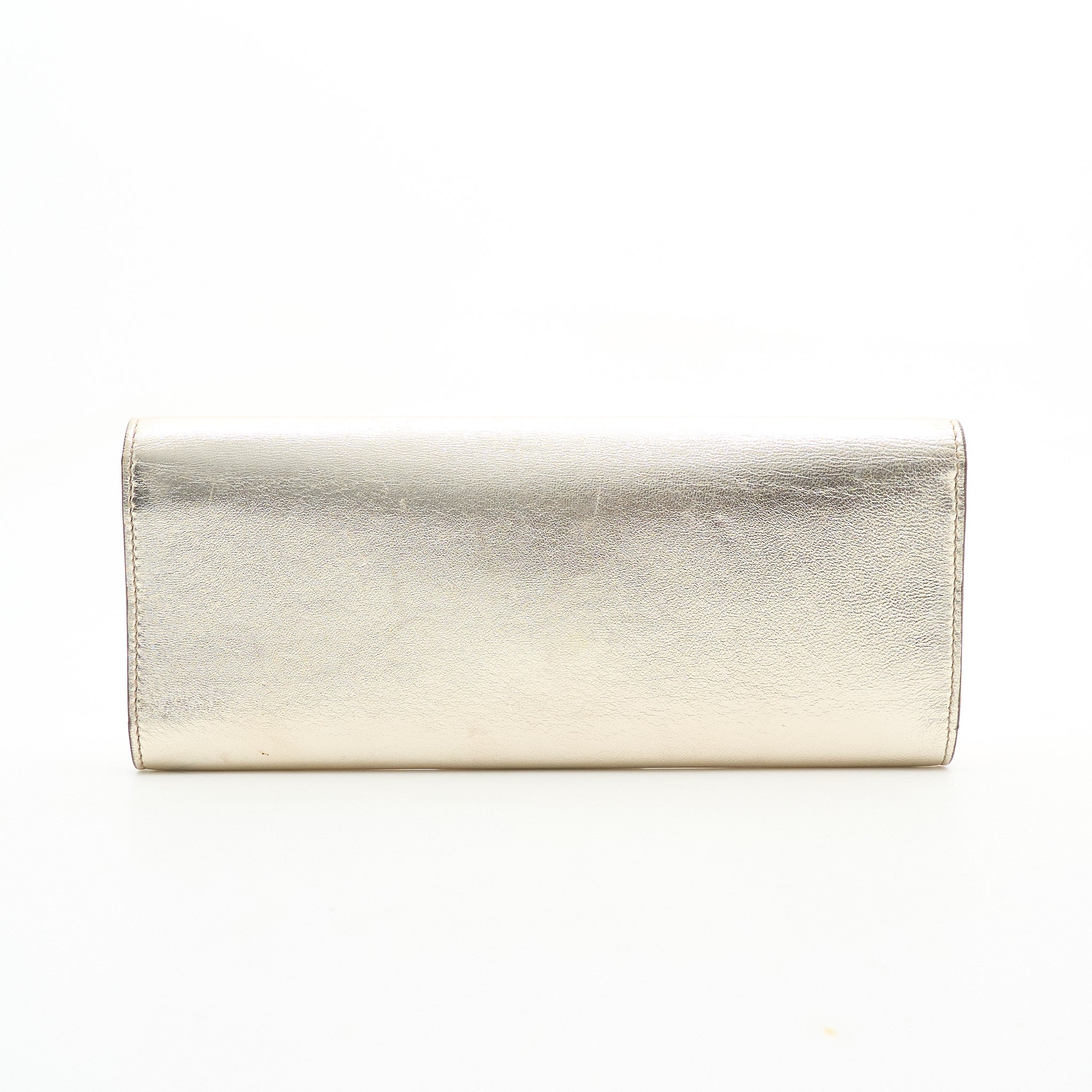 Gucci Vintage Metallic Clutch Bag