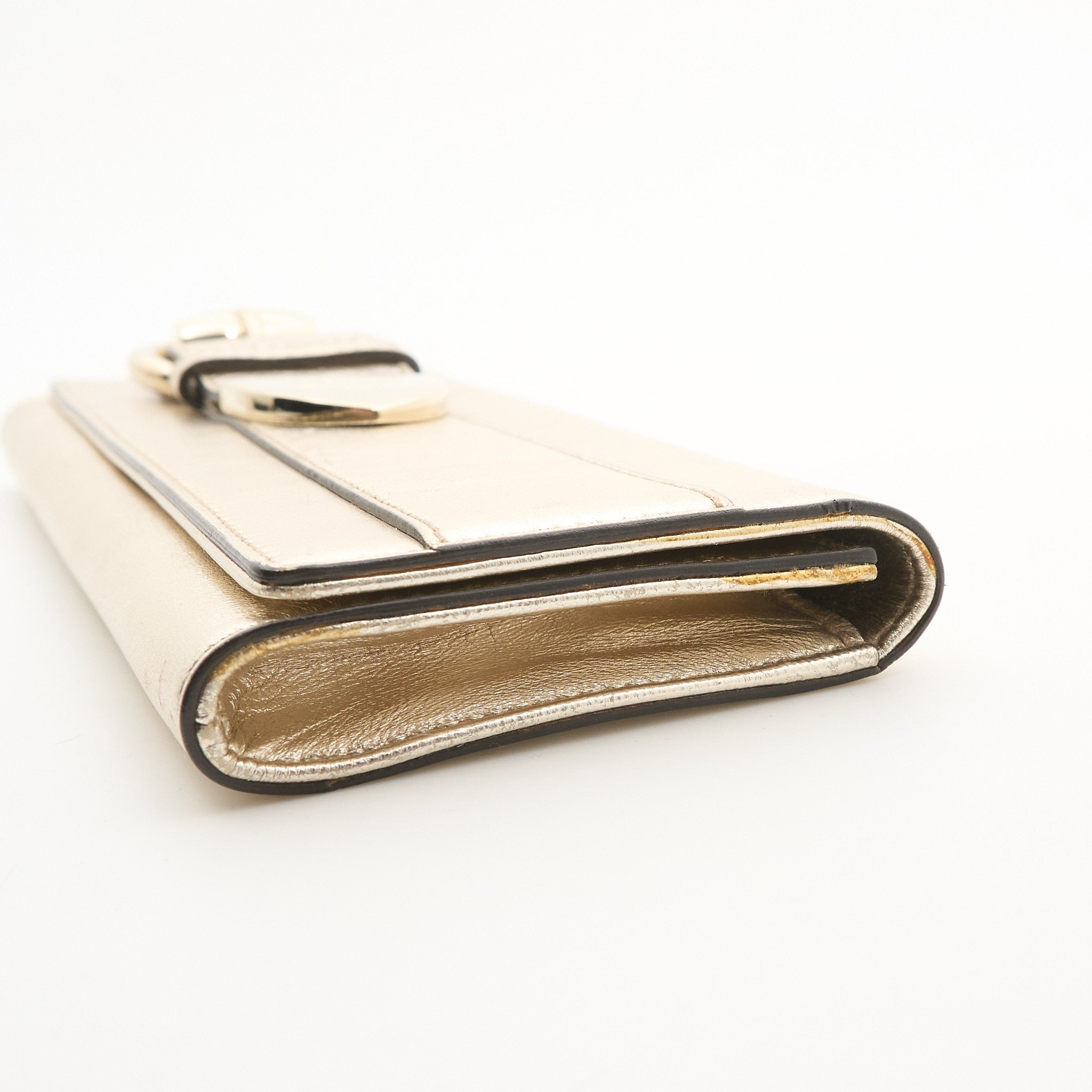 Gucci Vintage Metallic Clutch Bag