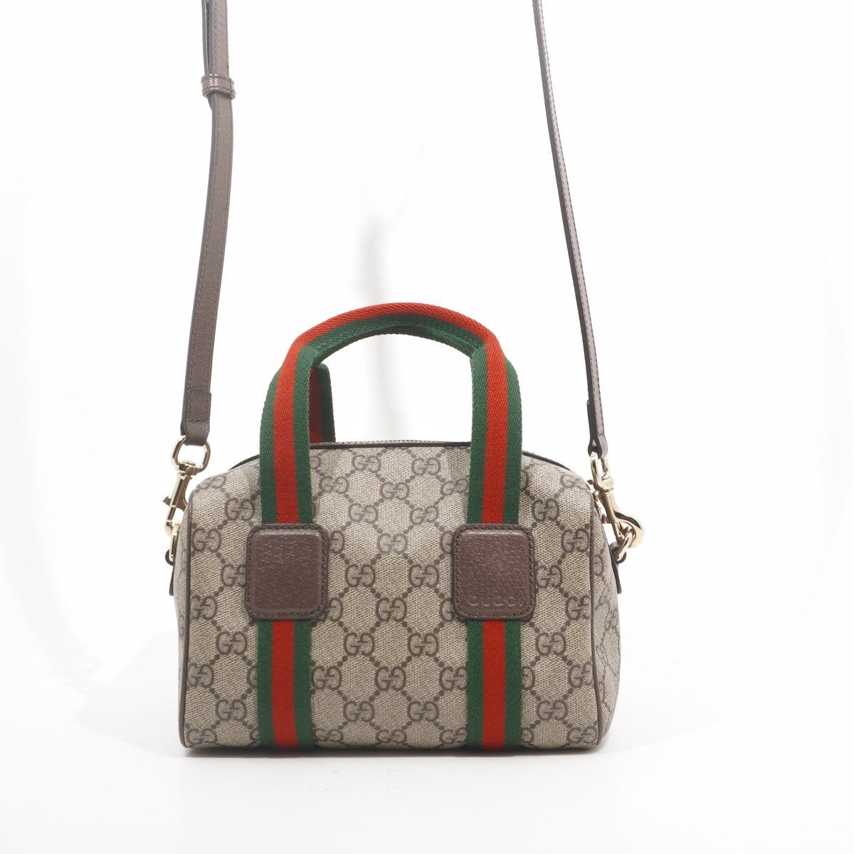 Gucci Mini GG Supreme Boston Handbag