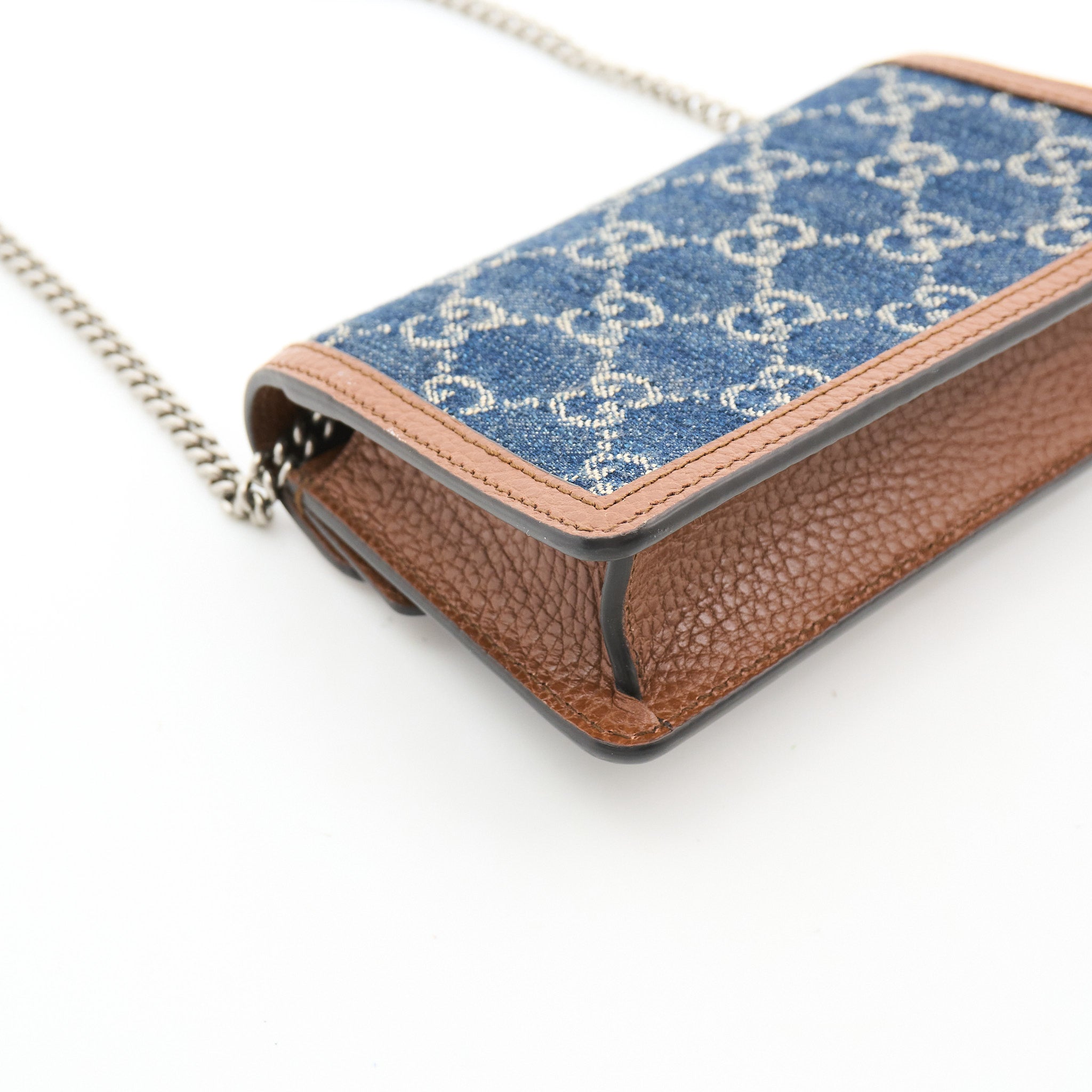 Gucci Mini Denim Dionysus Bag