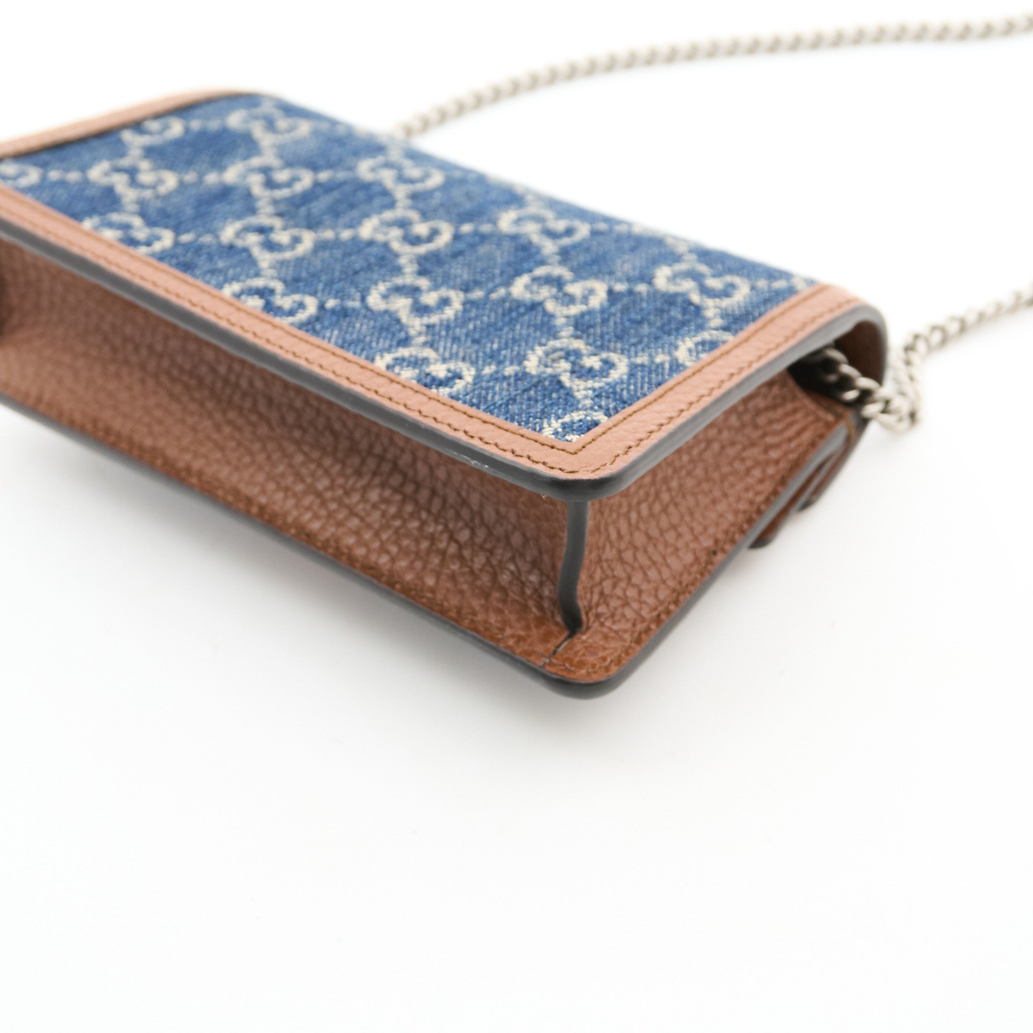 Gucci Mini Denim Dionysus Bag