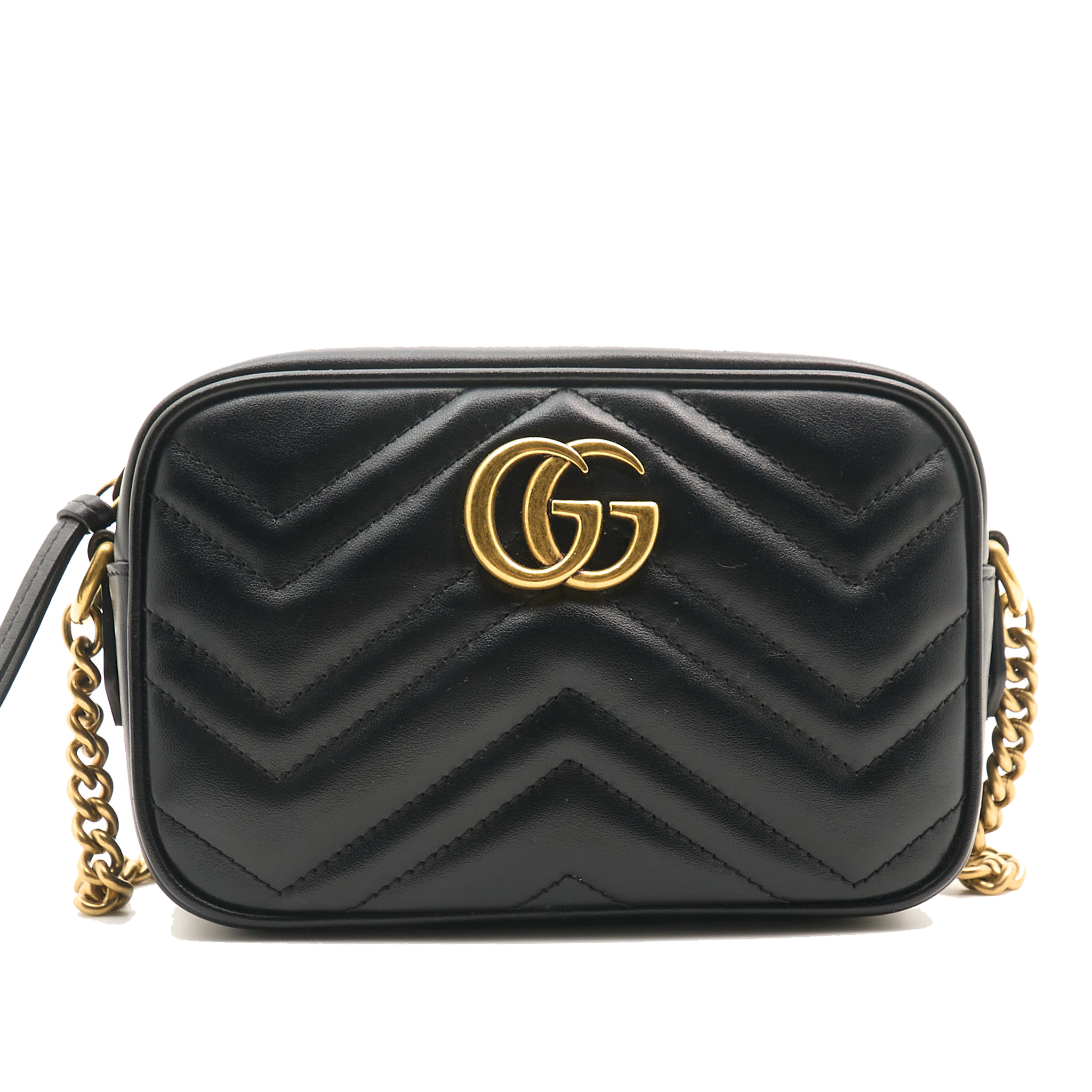 Gucci GG Marmont Mini Black Bag