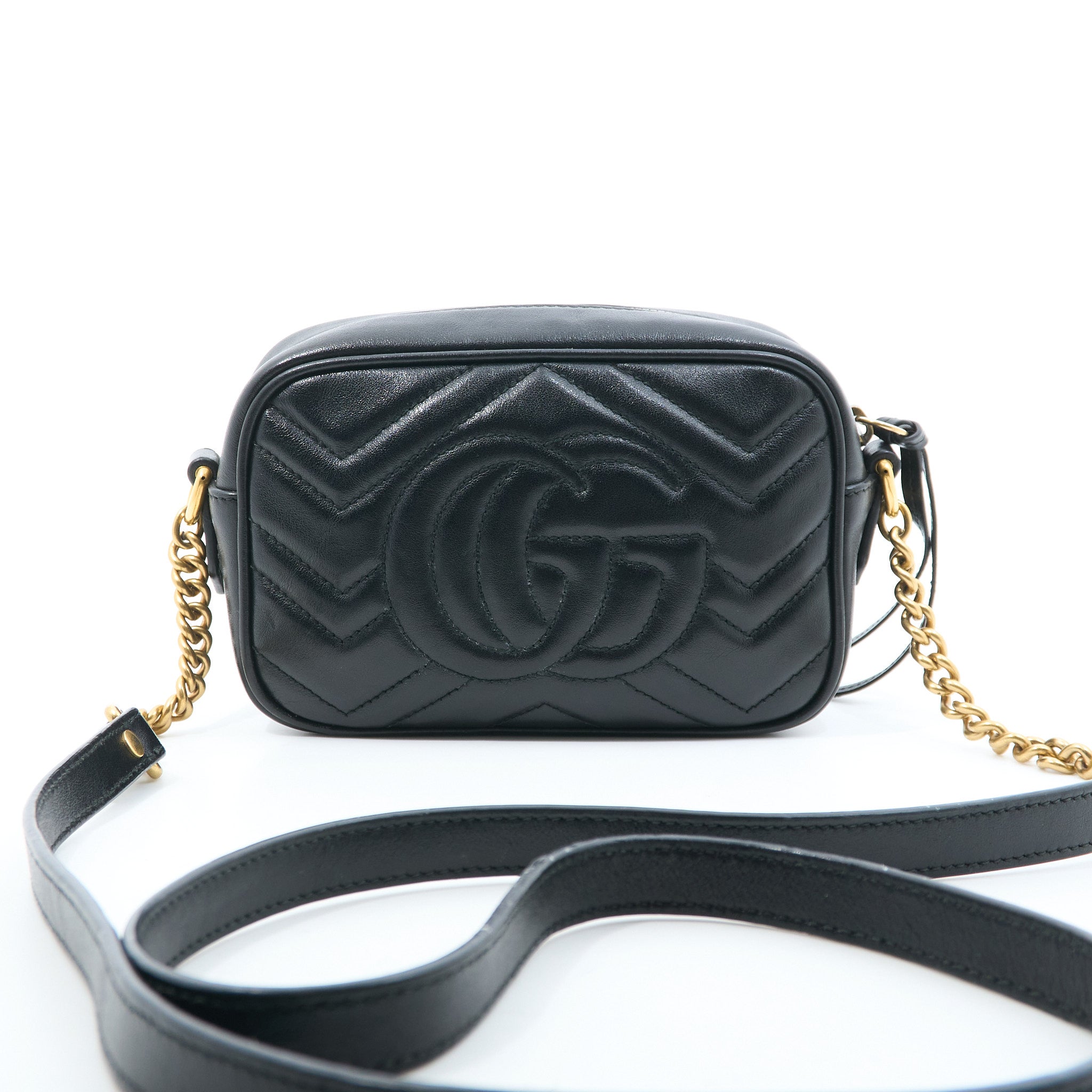 Gucci GG Marmont Mini Black Bag