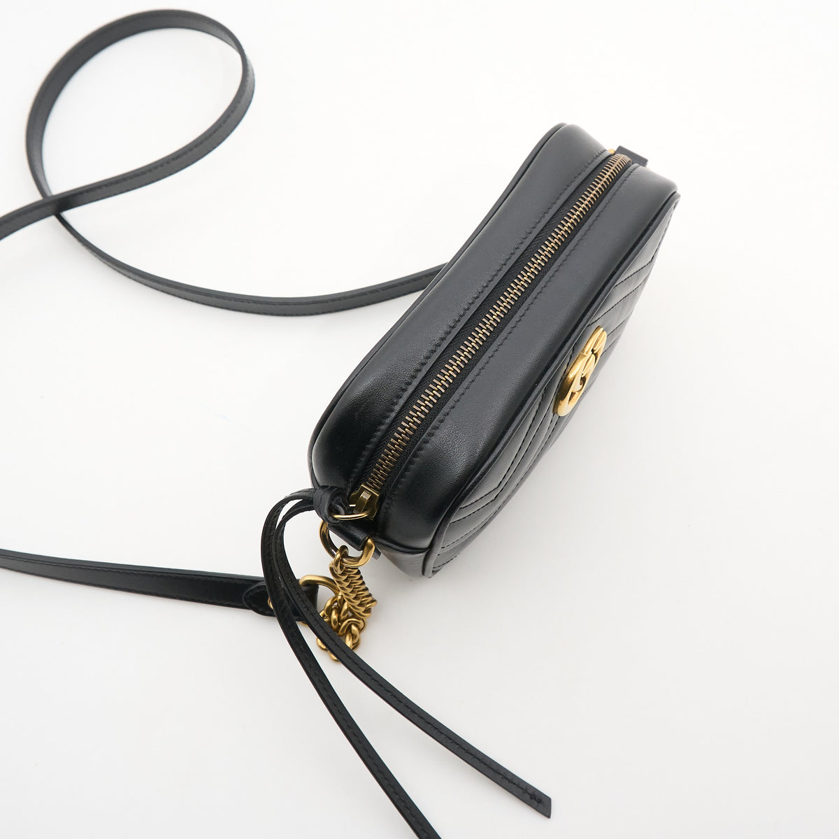Gucci GG Mini Marmont Black Bag