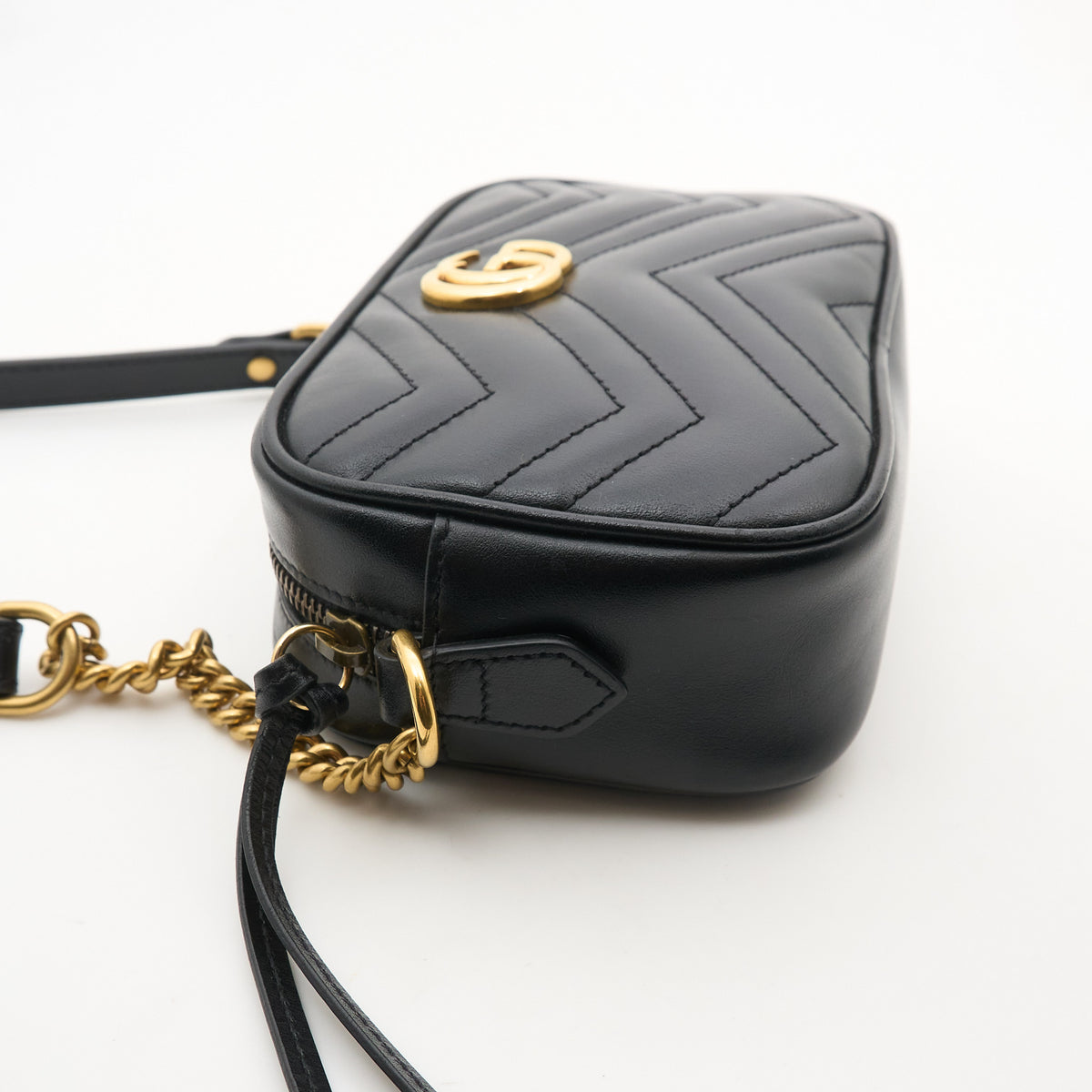 Gucci GG Mini Marmont Black Bag