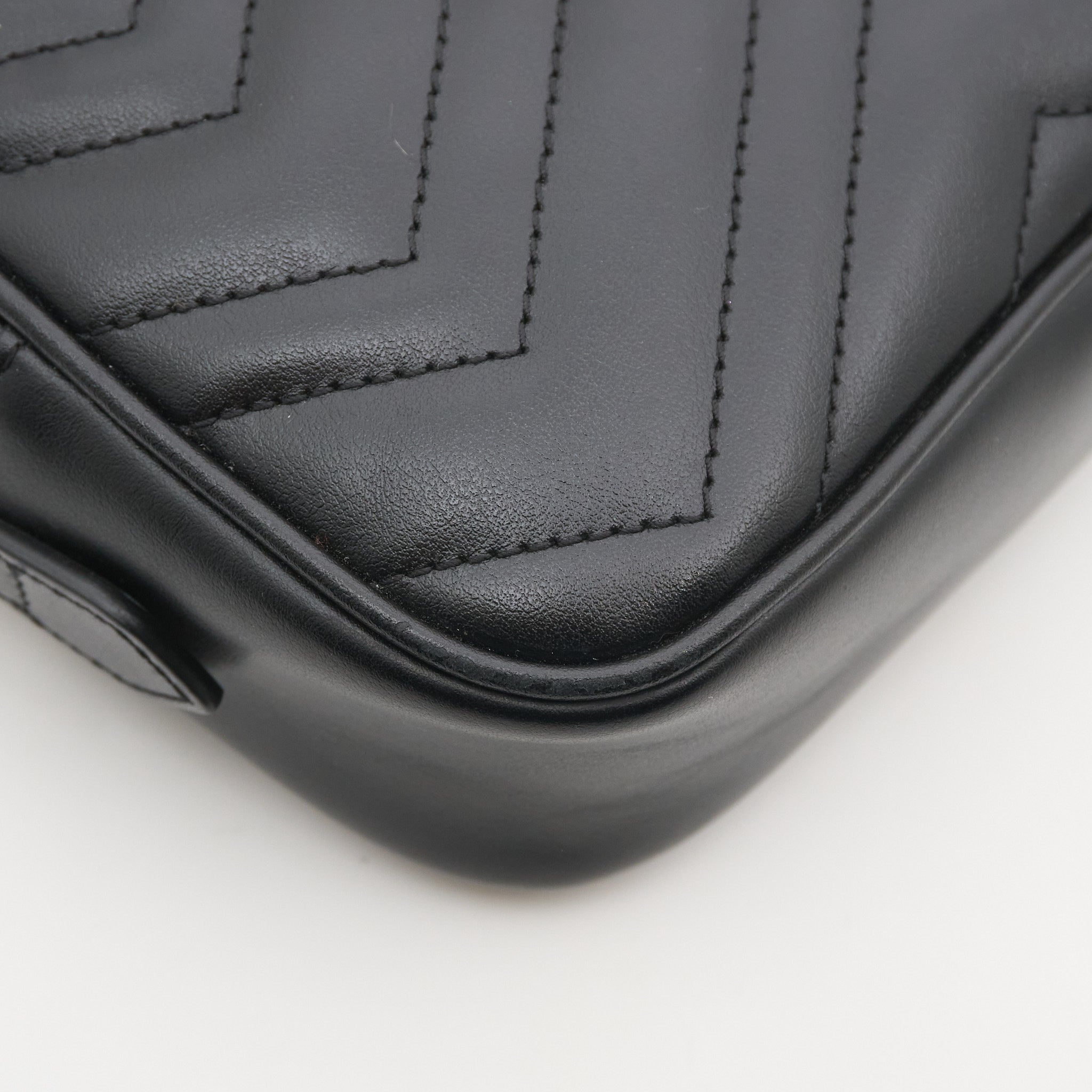 Gucci GG Mini Marmont Black Bag