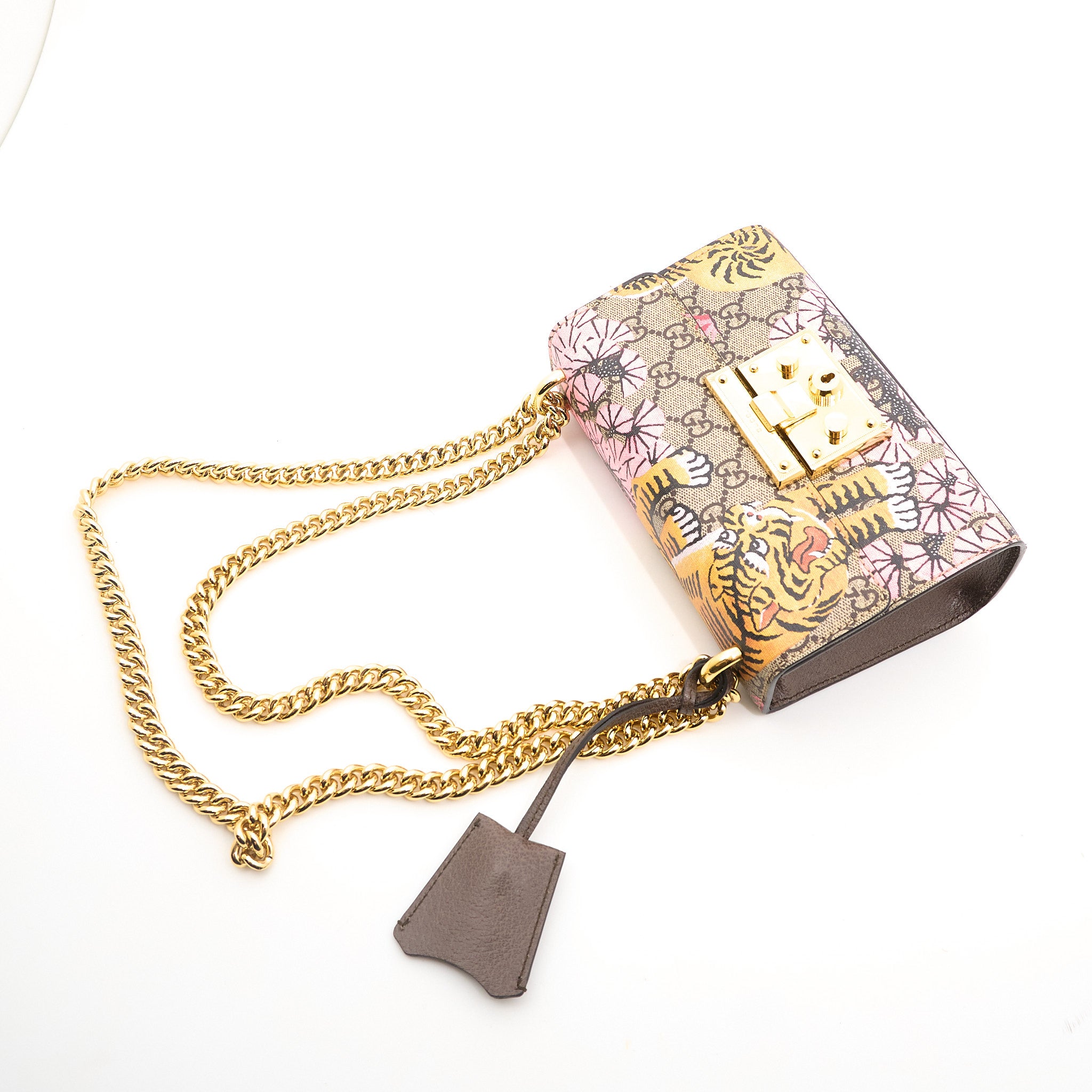 Gucci GG Supreme Bengal Padlock Bag