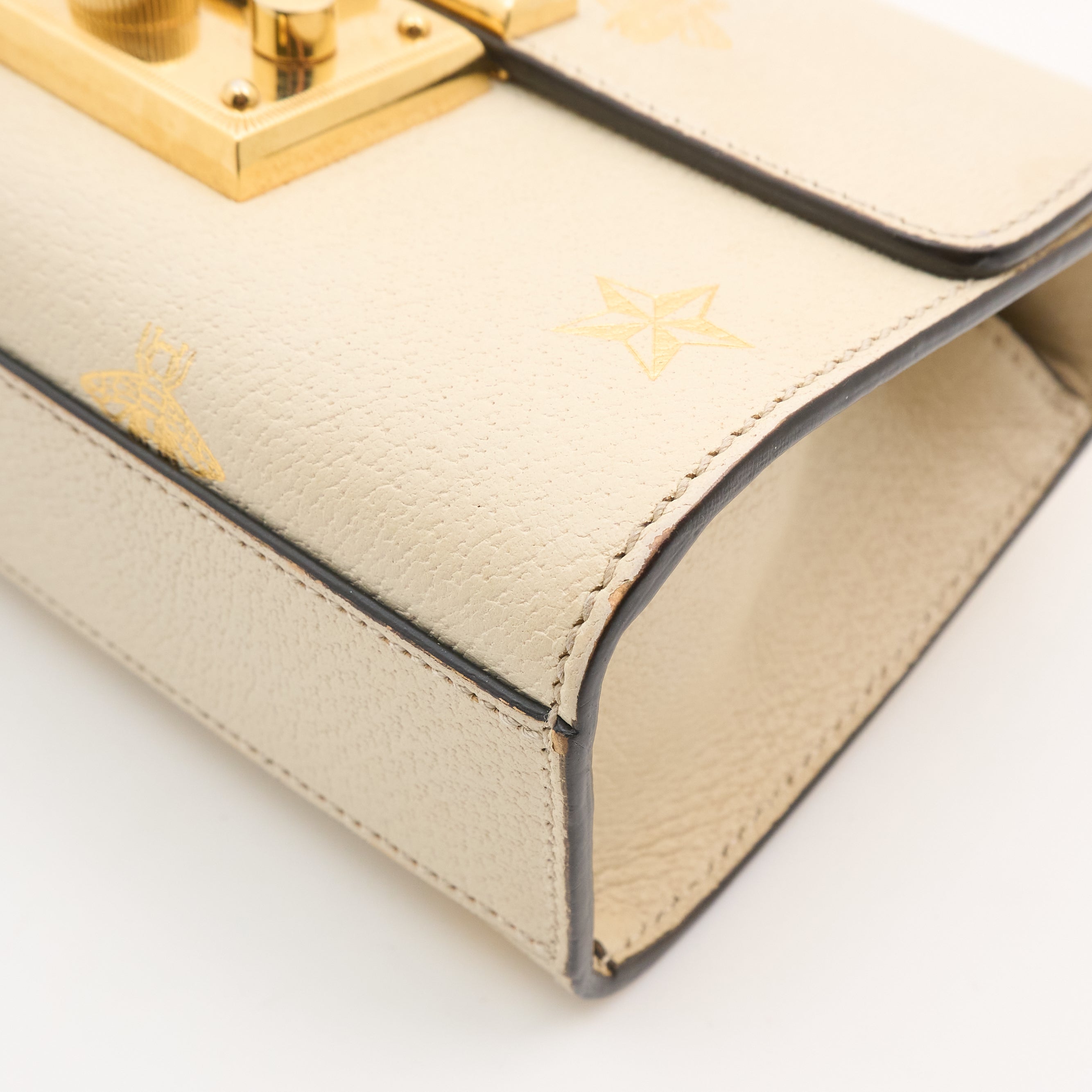 Gucci Padlock Bee Star Shoulder Bag