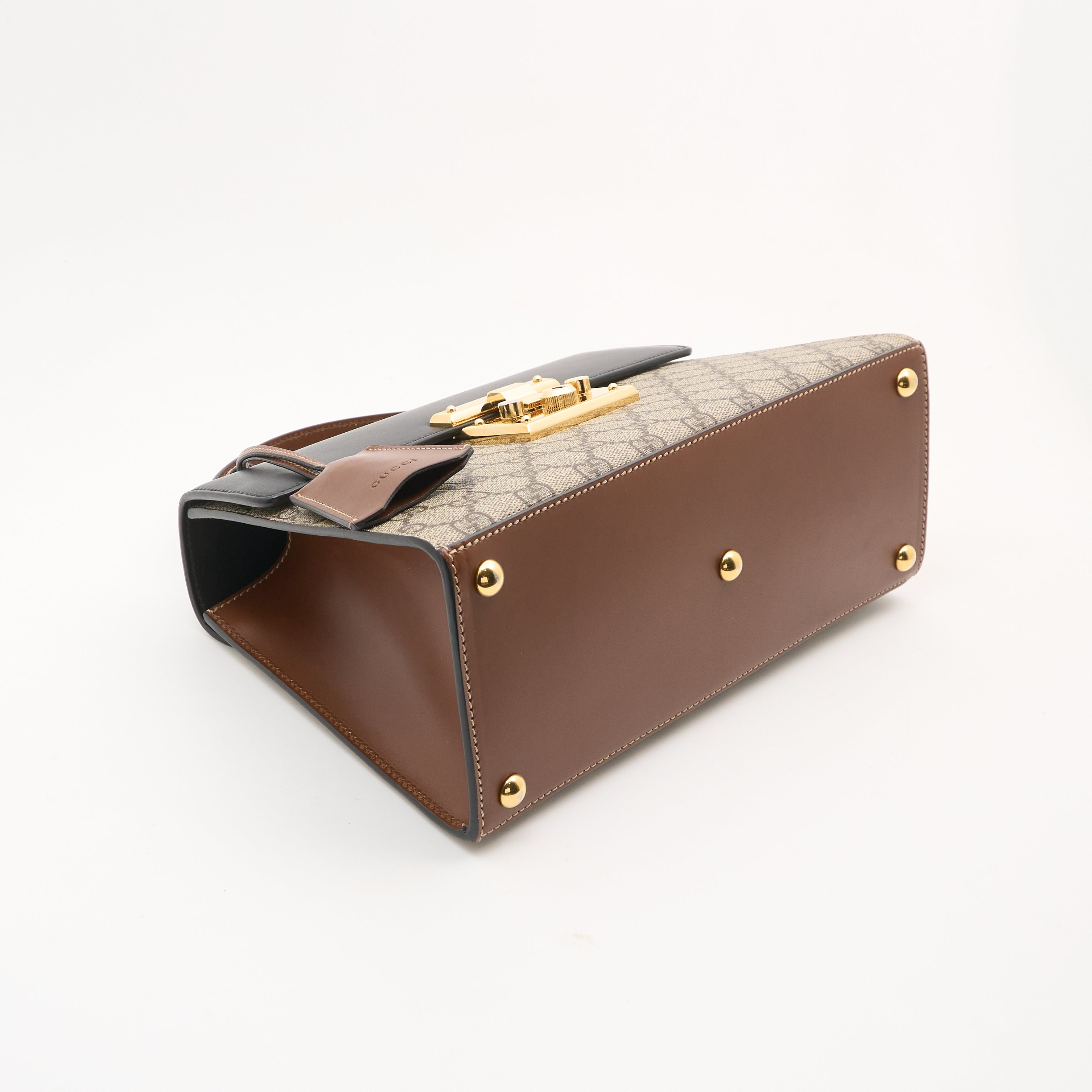 Gucci Padlock GG Supreme Top Handle Bag