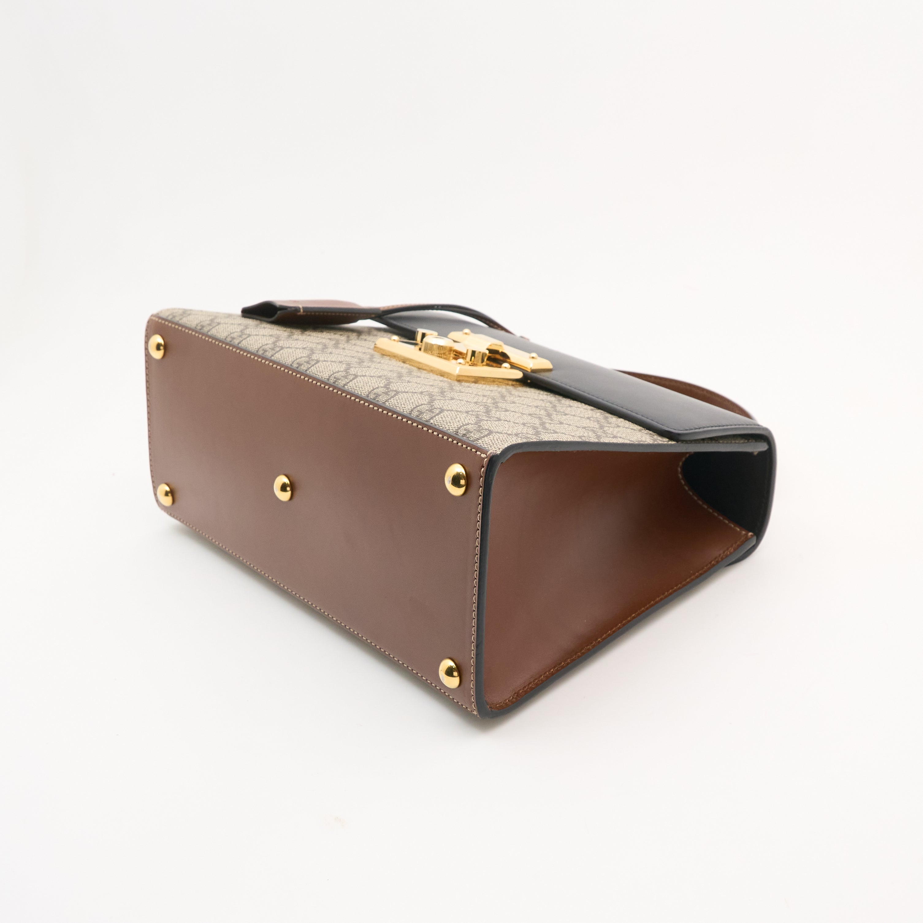 Gucci Padlock GG Supreme Top Handle Bag