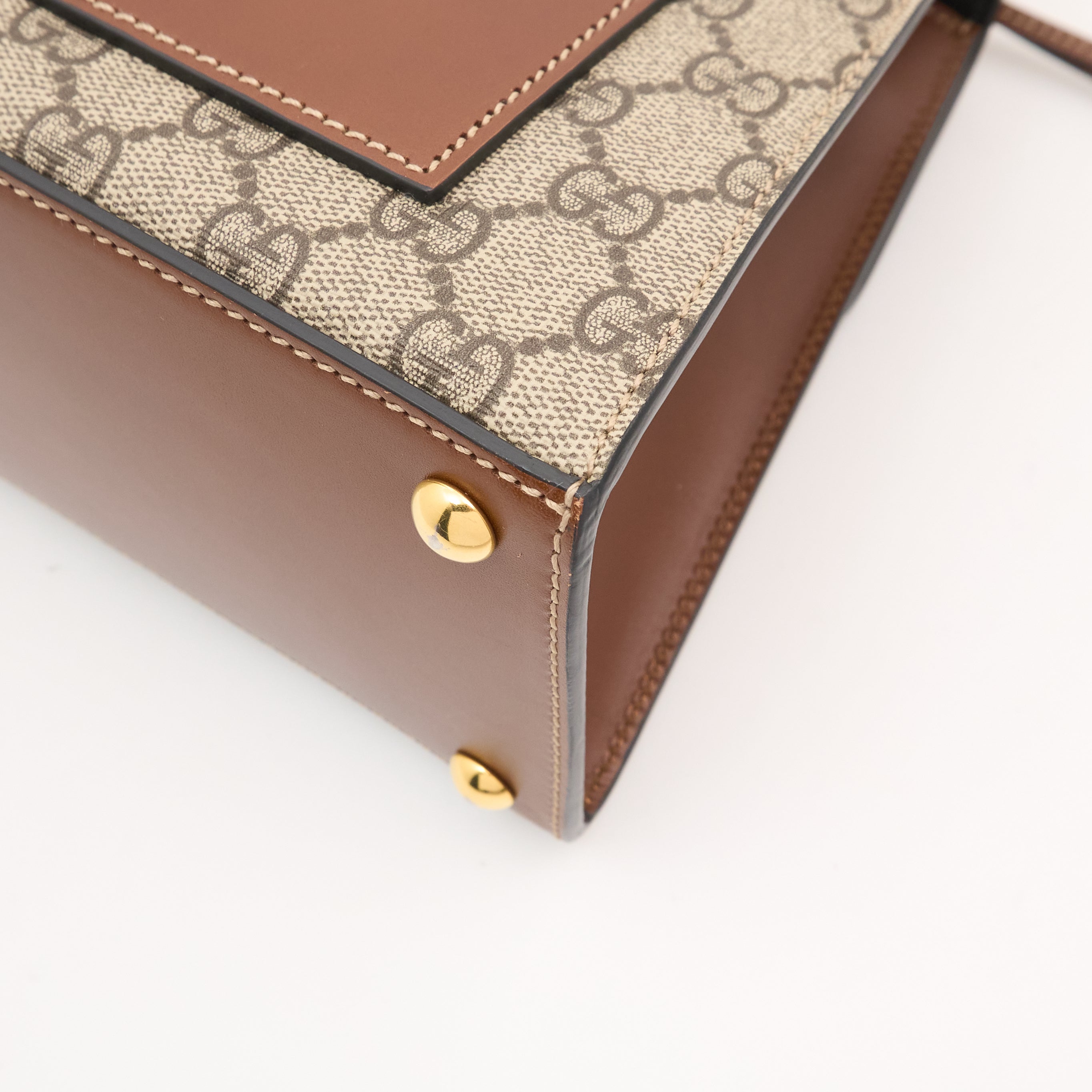 Gucci Padlock GG Supreme Top Handle Bag