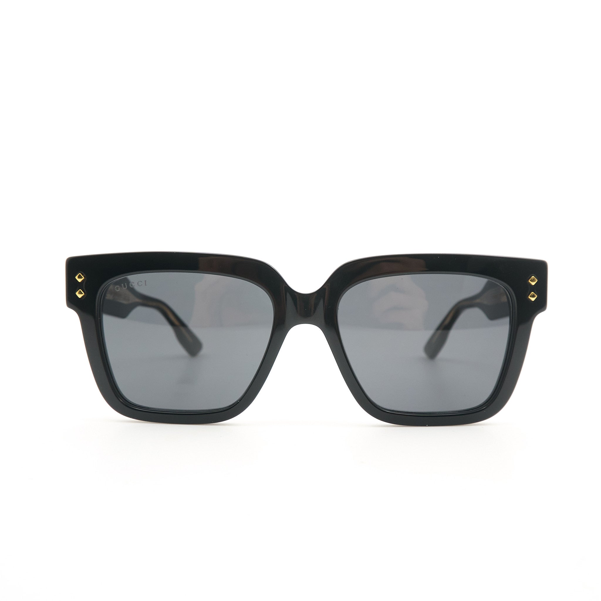 Gucci Rectangle Black Sunglasses