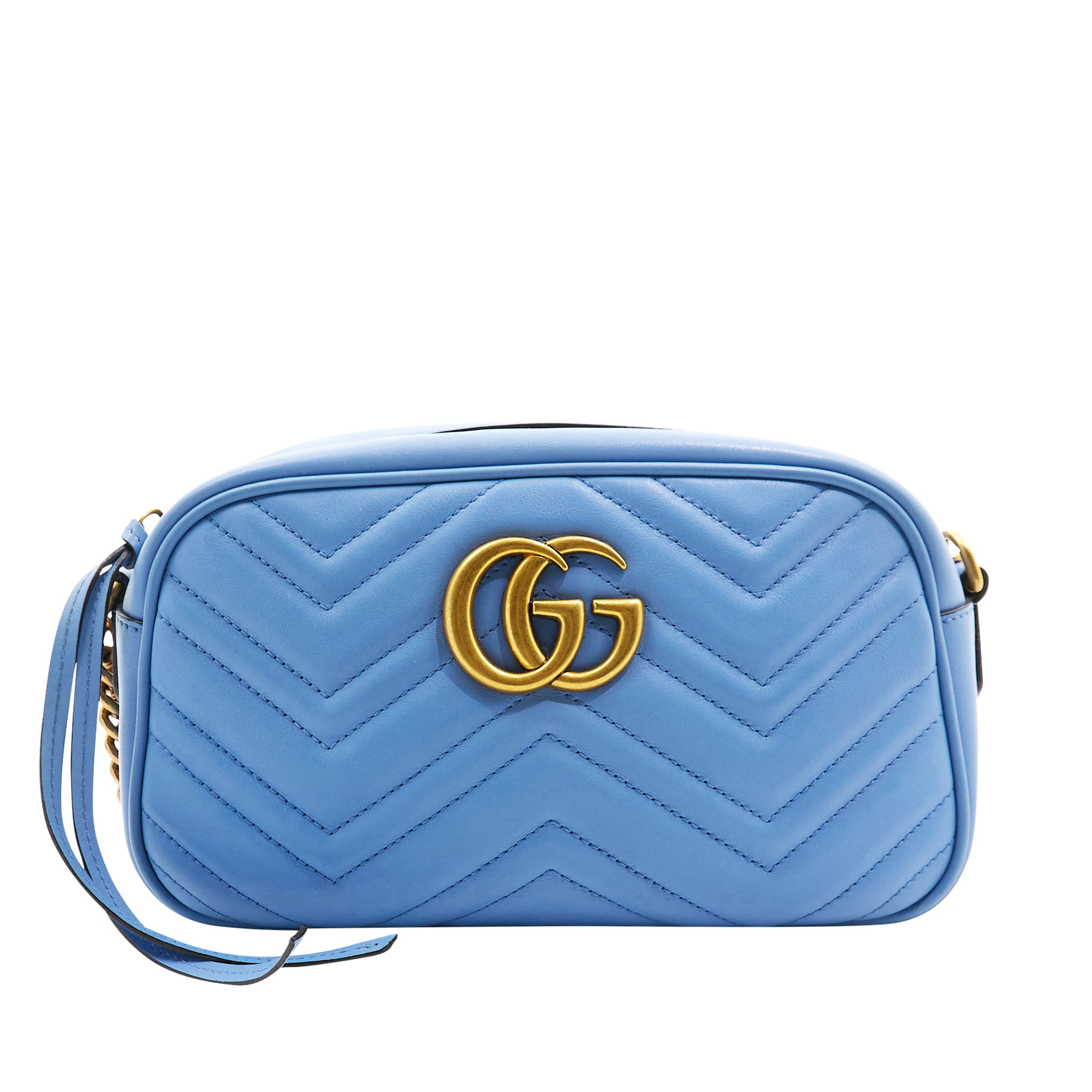 Gucci GG Marmont Blue Marmont Matelassé Bag