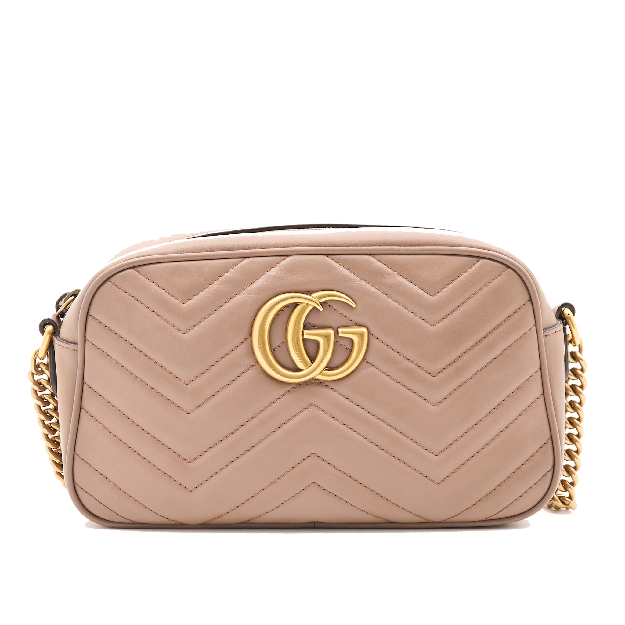 Gucci GG Marmont Dusty Beige Marmont Matelassé Bag