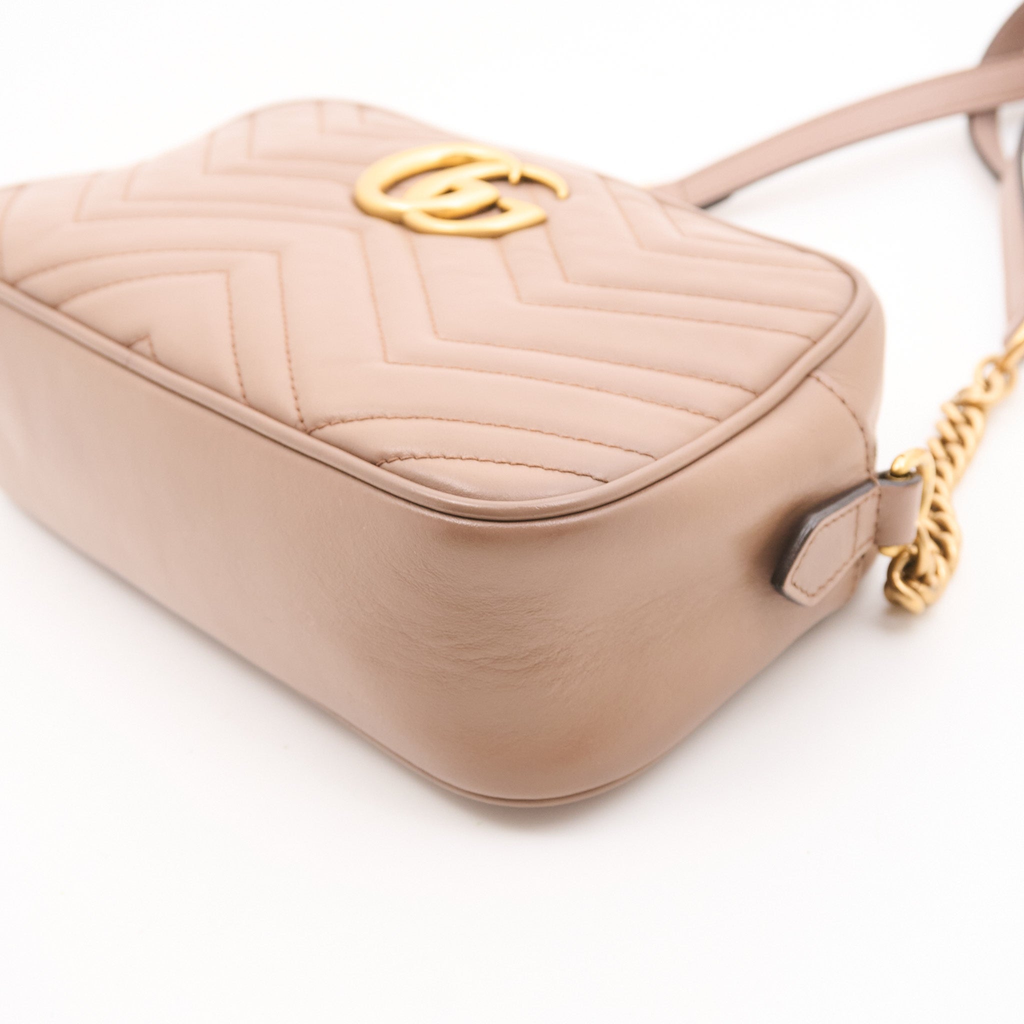 Gucci GG Marmont Dusty Beige Marmont Matelassé Bag