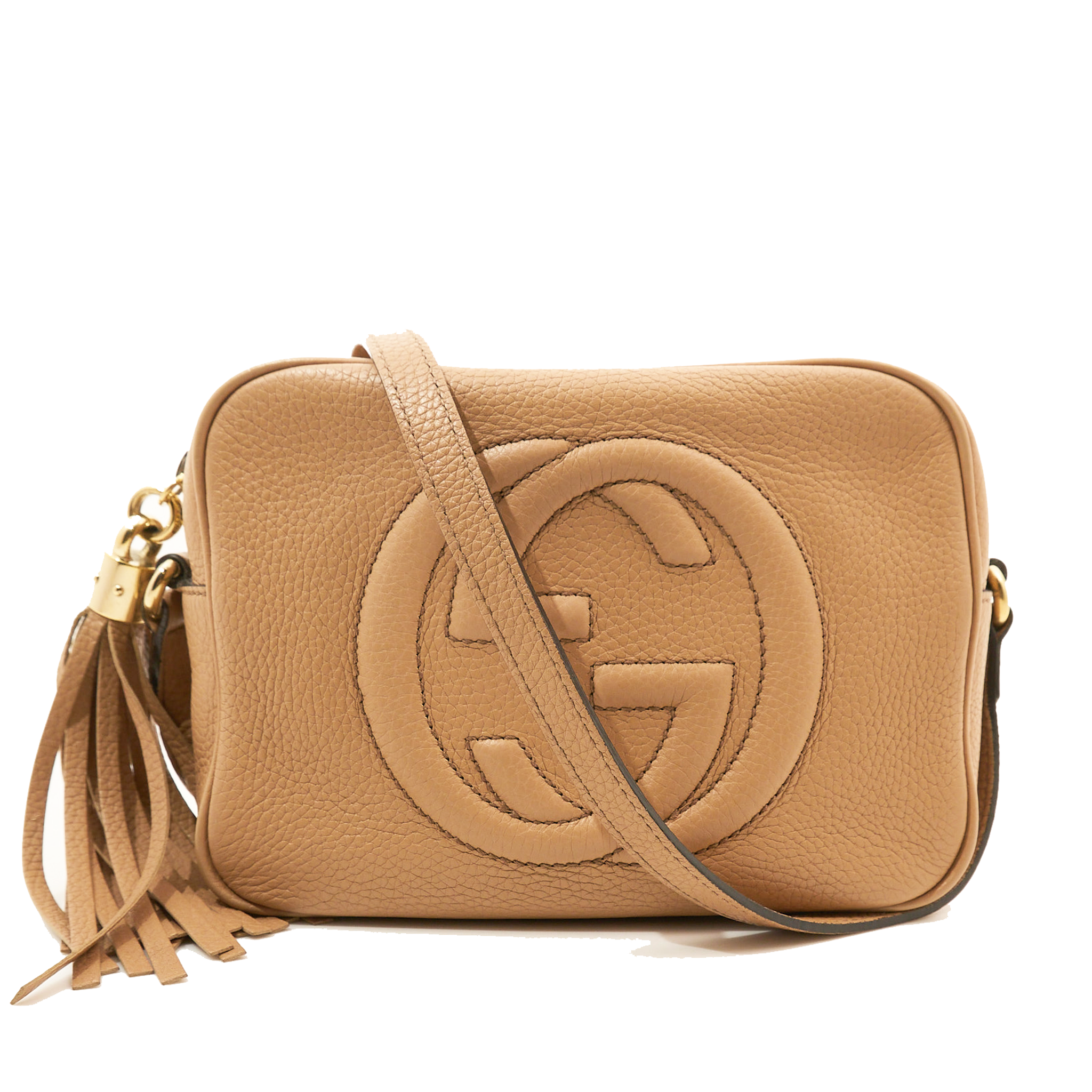 Gucci Soho Disco Beige Crossbody Bag