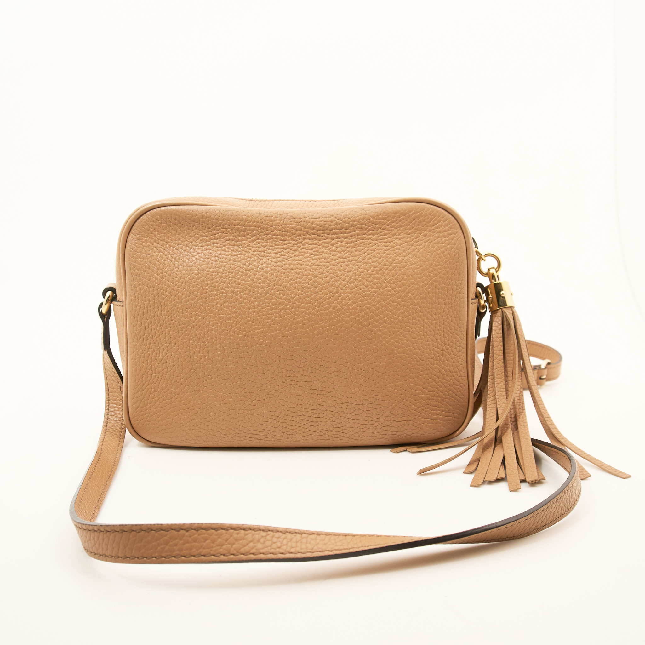 Gucci Soho Disco Beige Crossbody Bag