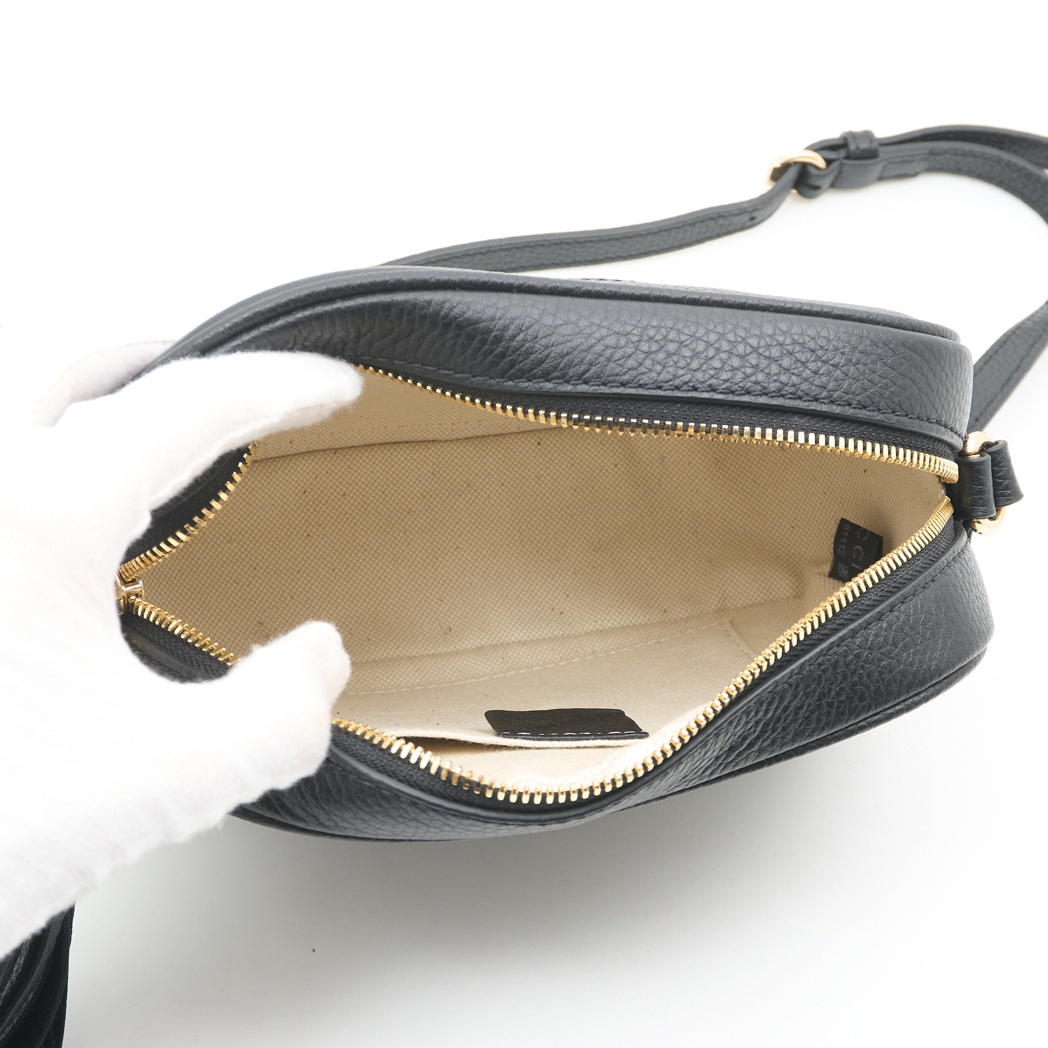 Gucci Soho Disco Black Crossbody Bag