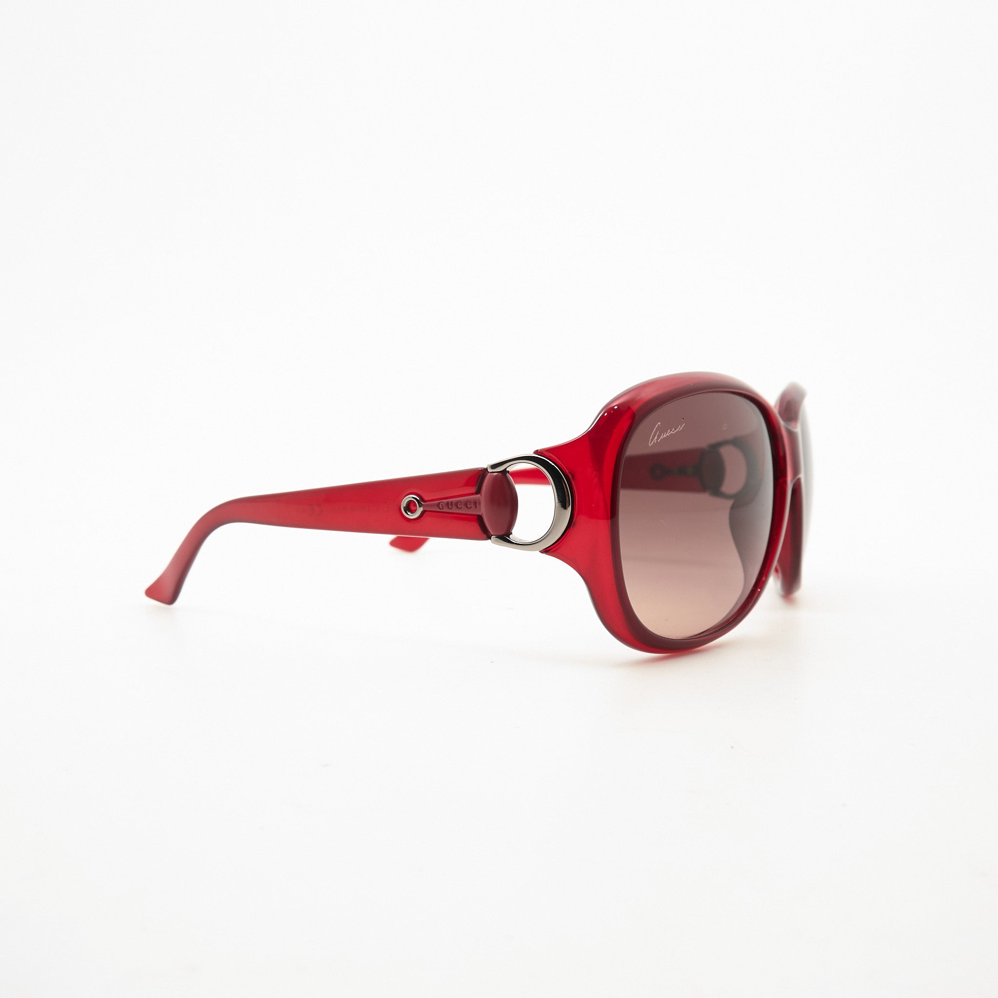 Gucci Red Gradient Sunglasses