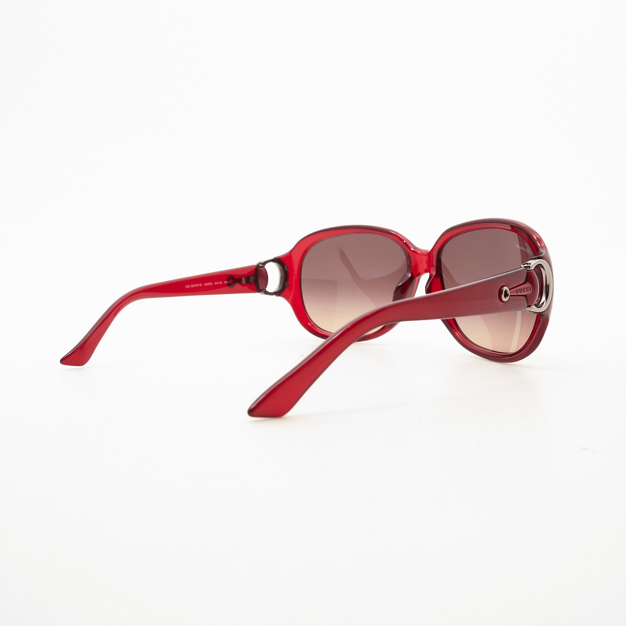 Gucci Red Gradient Sunglasses