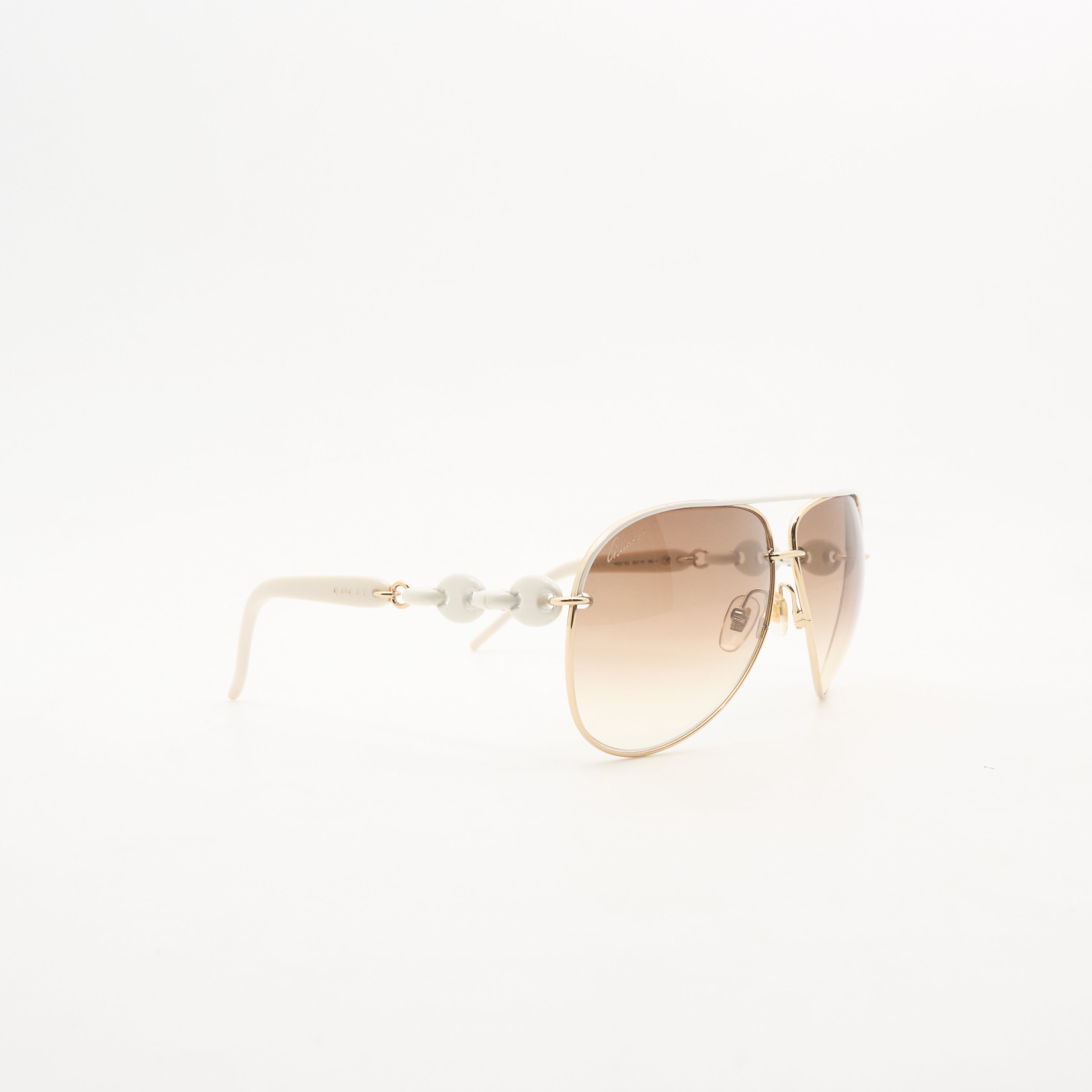 Gucci Gold-Tone Aviators